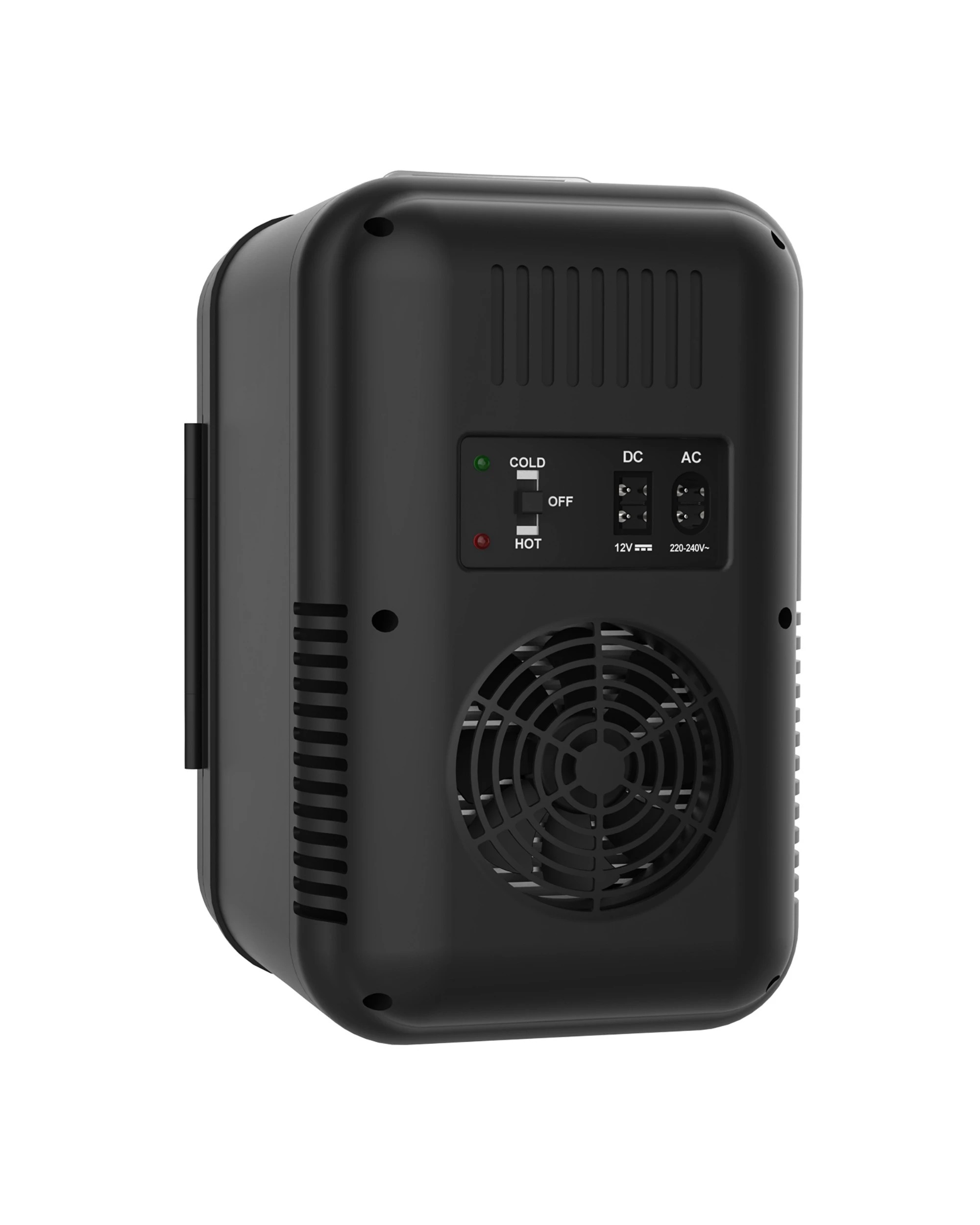 4 Advwin 4L Mini Fridge for Bedroom - Black, 4 of 8