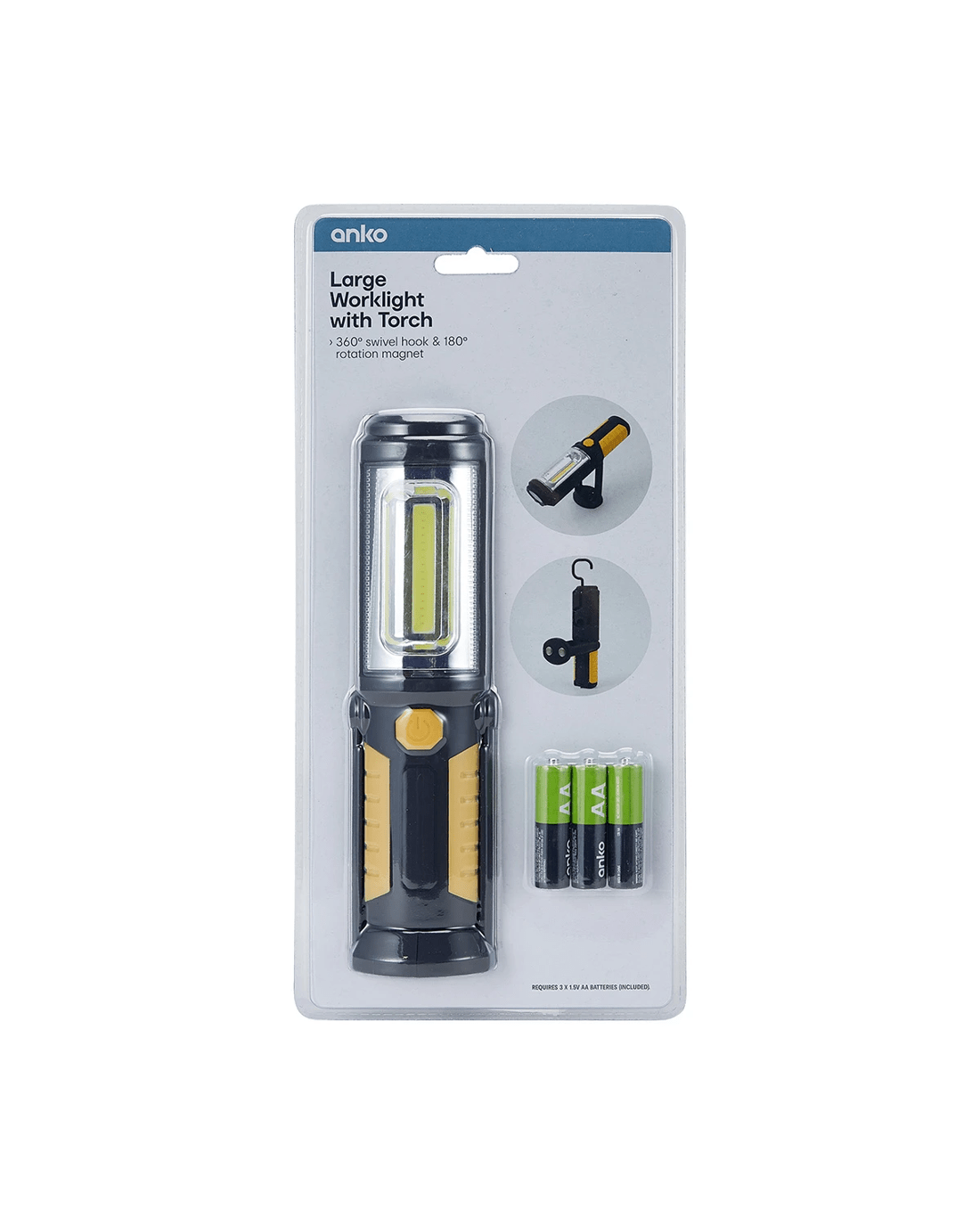 10 Large Worklight with Torch, 10 of 10