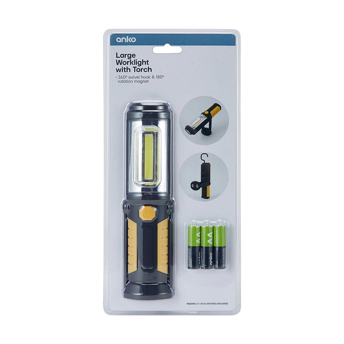 10 Large Worklight with Torch, 10 of 10