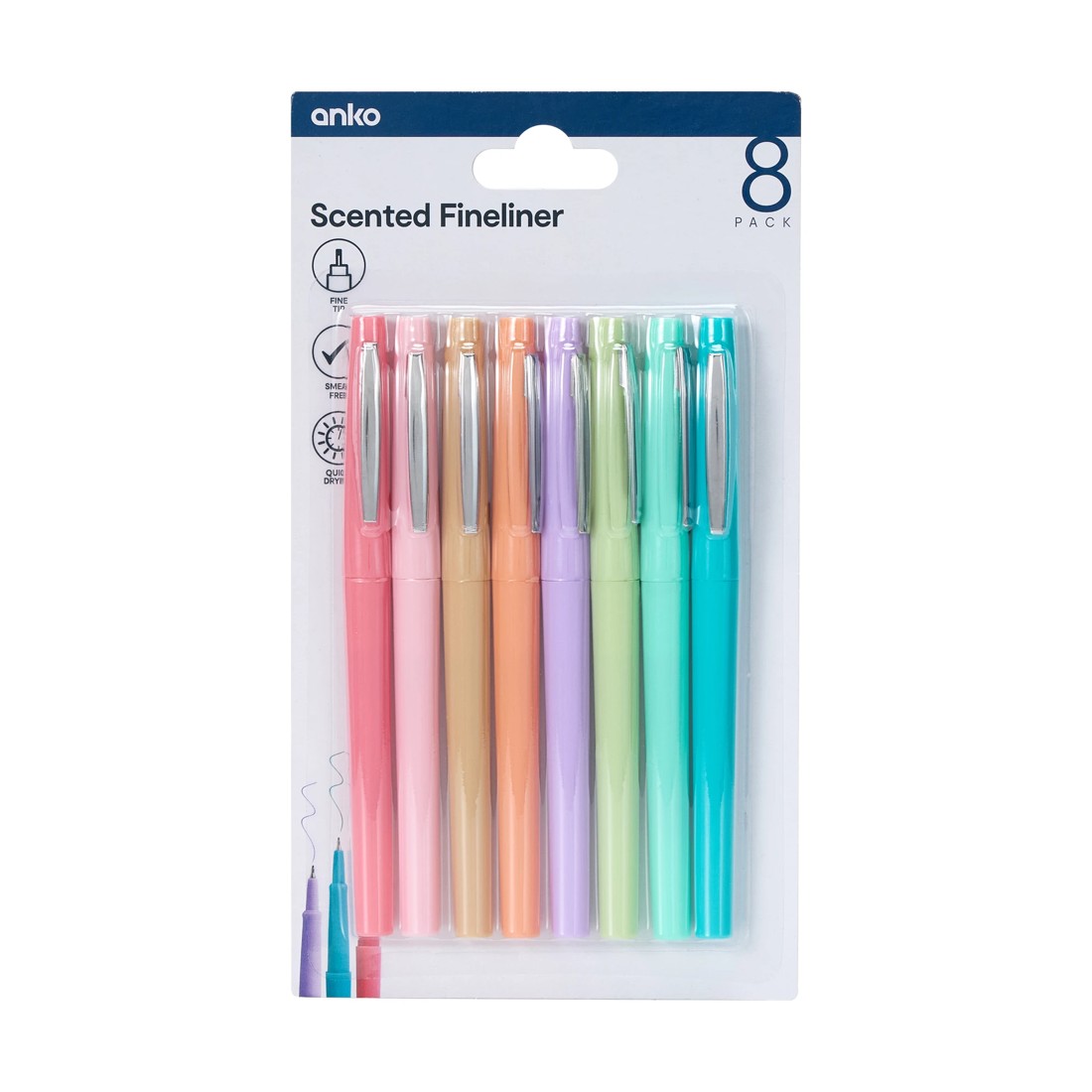 1 8 Pack Scented Fineliners, 1 of 5