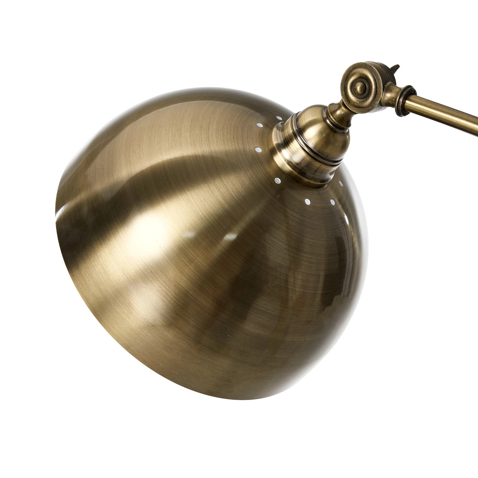 7 Oikiture Floor Lamps Standing Lamp Metal Frame Bronze-finish - Bronze, 7 of 9