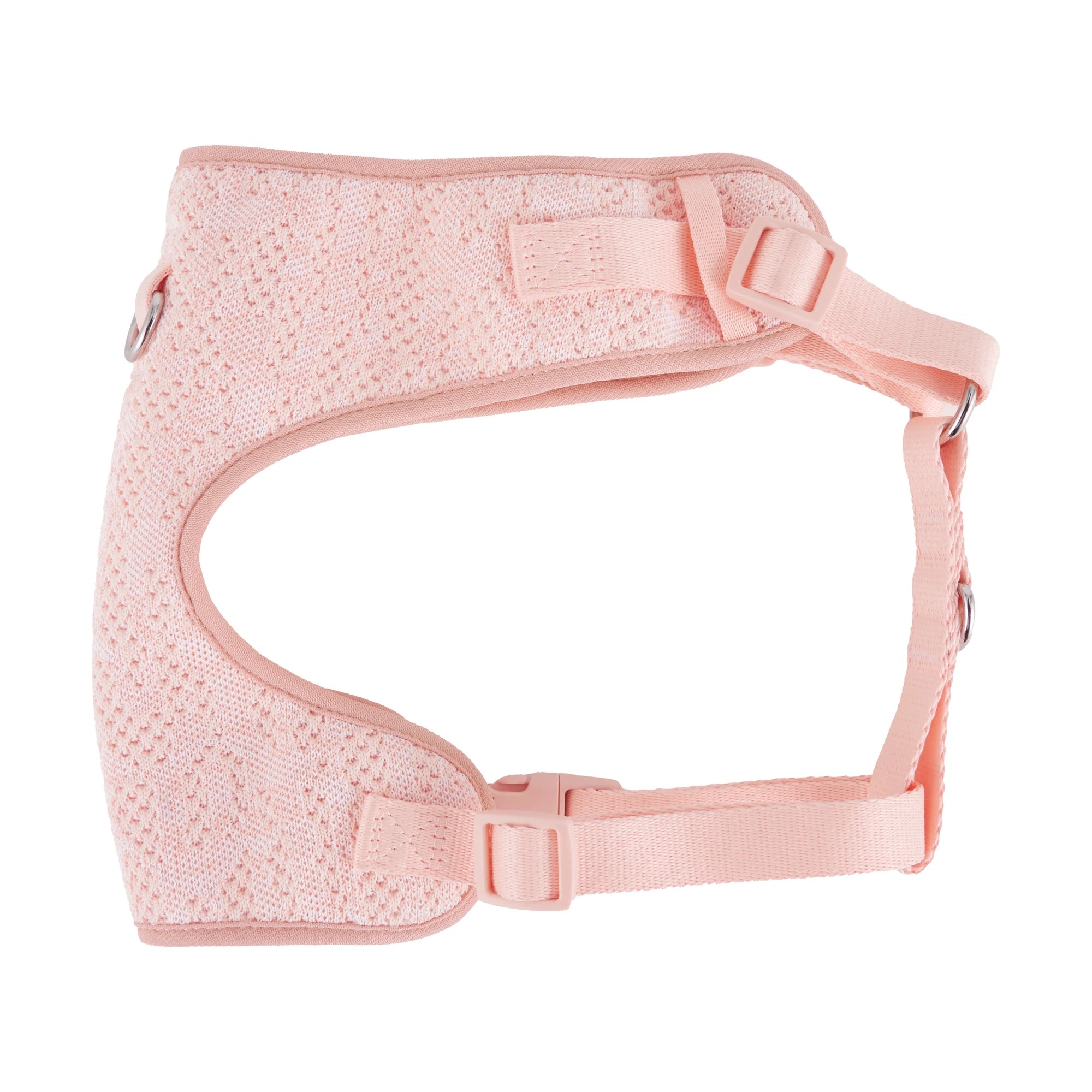 6 Pet Knit Harness - Large, Pink, 6 of 9