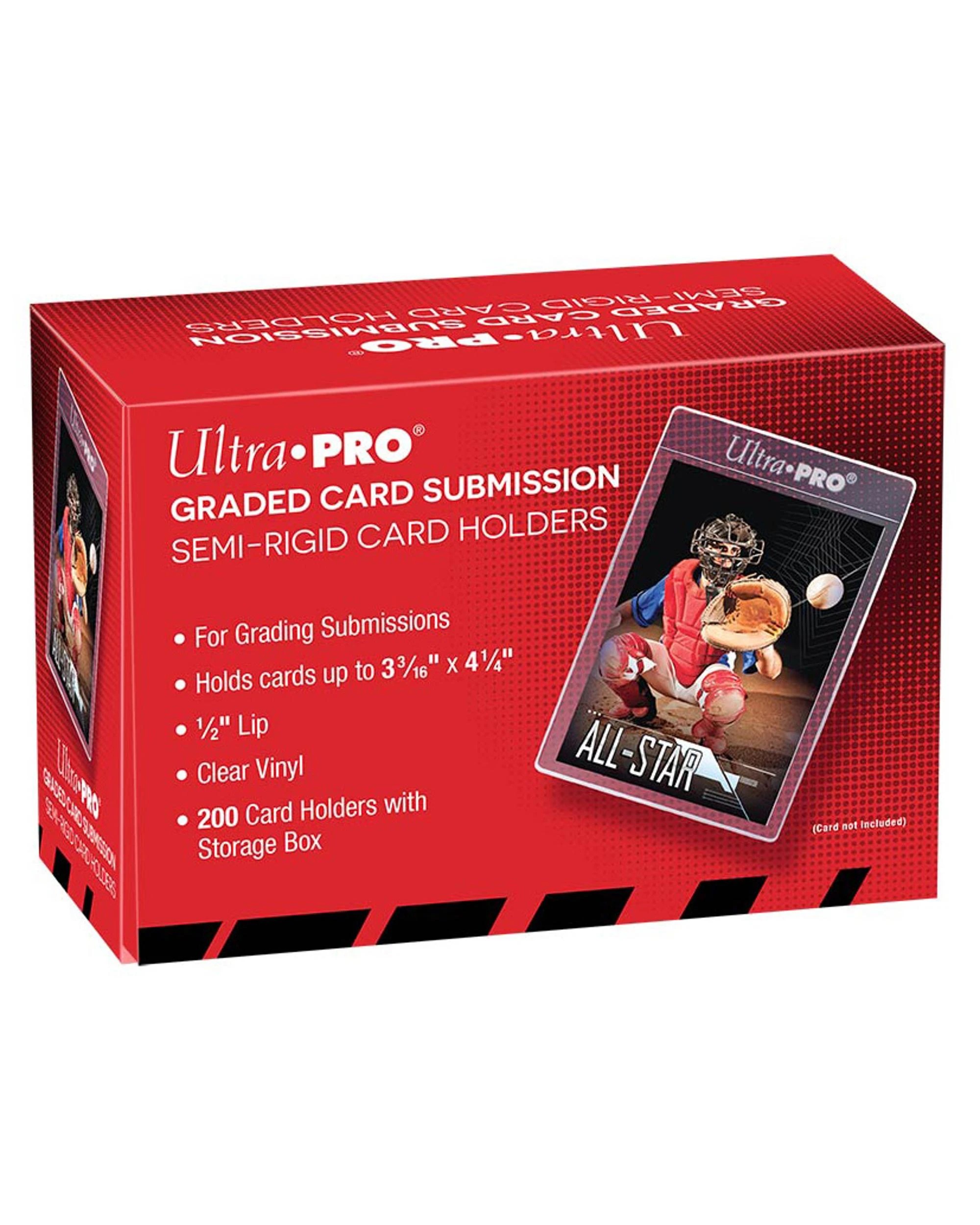 1 Ultra Pro Semi-Rigid 1/2 inch Lip Tall Sleeves 200 Pack, 1 of 1