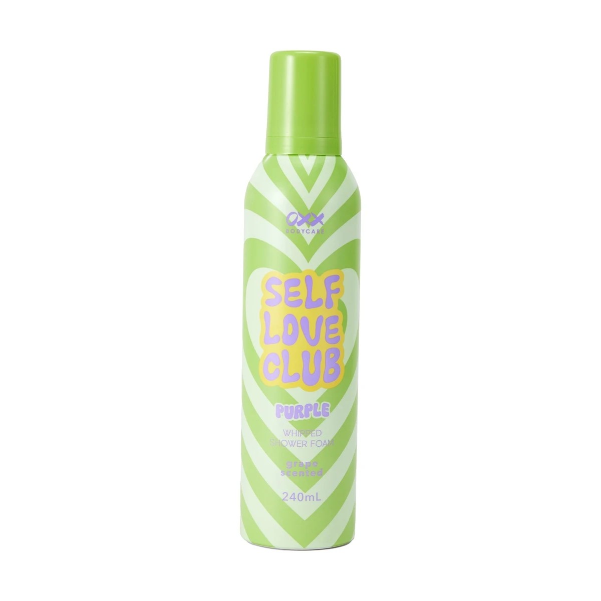 1 OXX Bodycare Self Love Club Purple Whipped Shower Foam 240ml - Grape Scented, 1 of 6