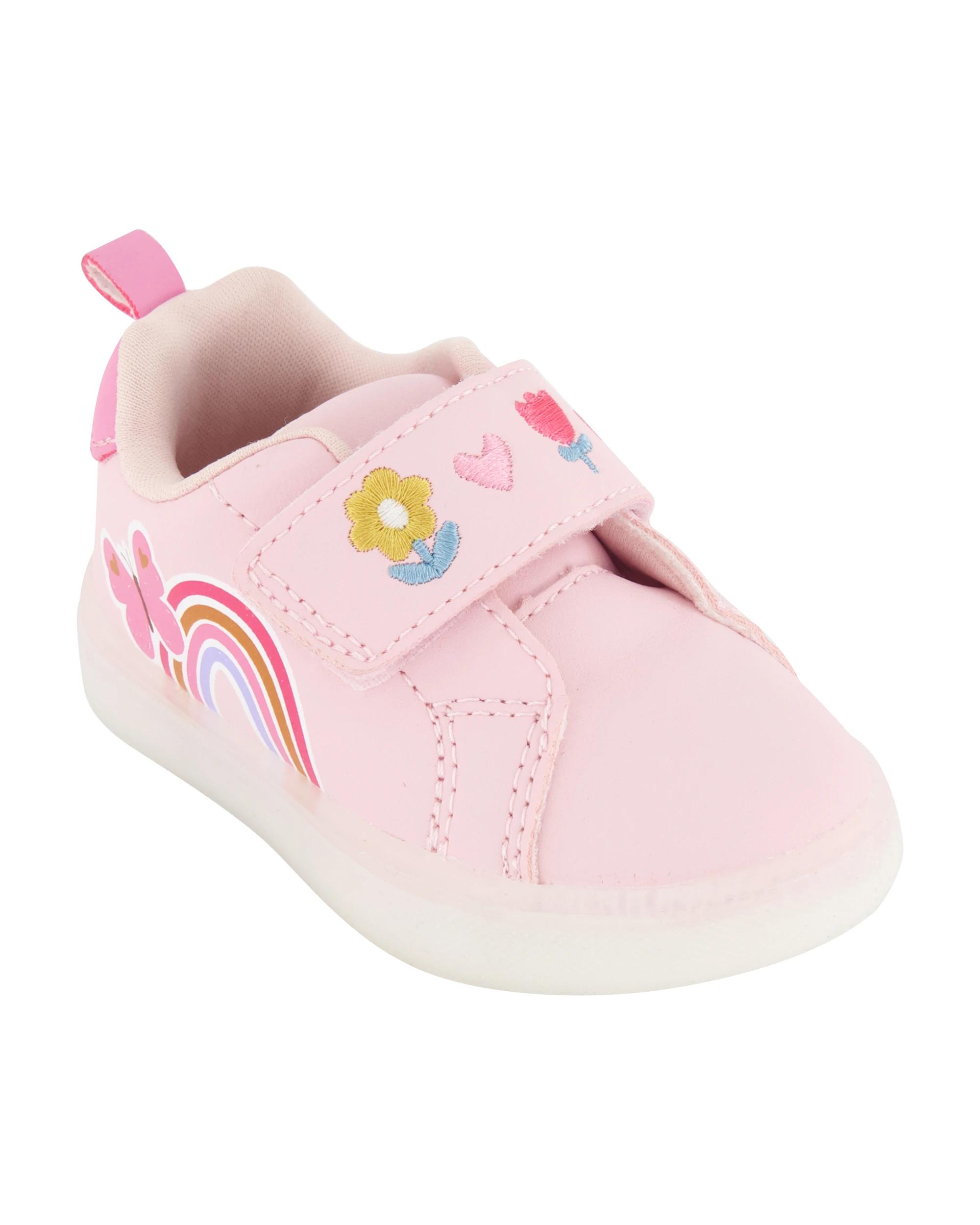 3 Baby Light Up Shoes Rainbow, 3 of 6