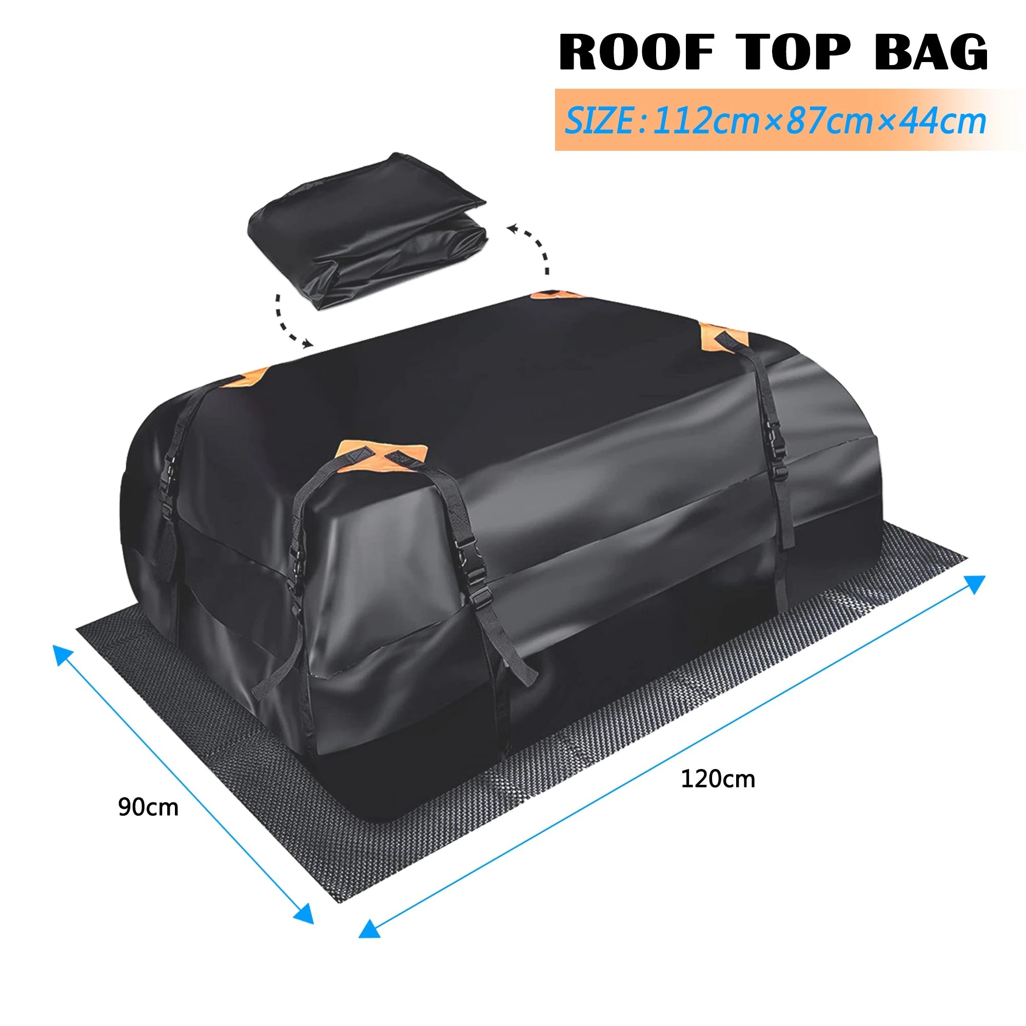 5 Elora 425l Car Roof Carrier 100% Waterproof Roof Top Luggage Bag For Vehicles, 5 of 10