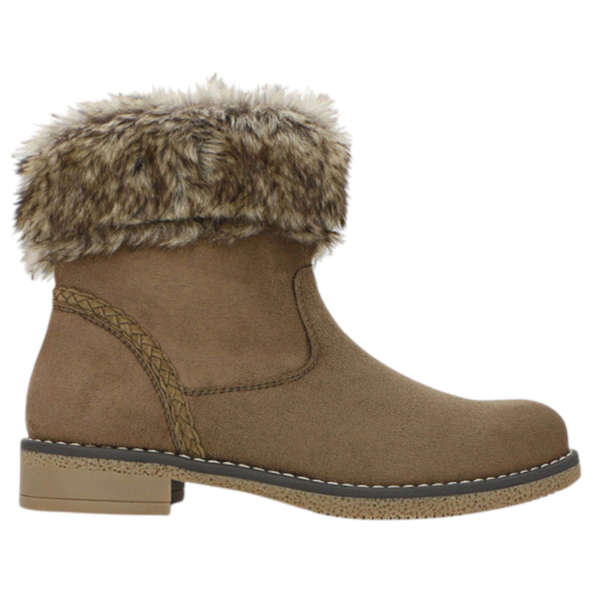 2 Bellissimo Womens Walsh Shoes Dress Winter Boots TAUPE, 2 of 6