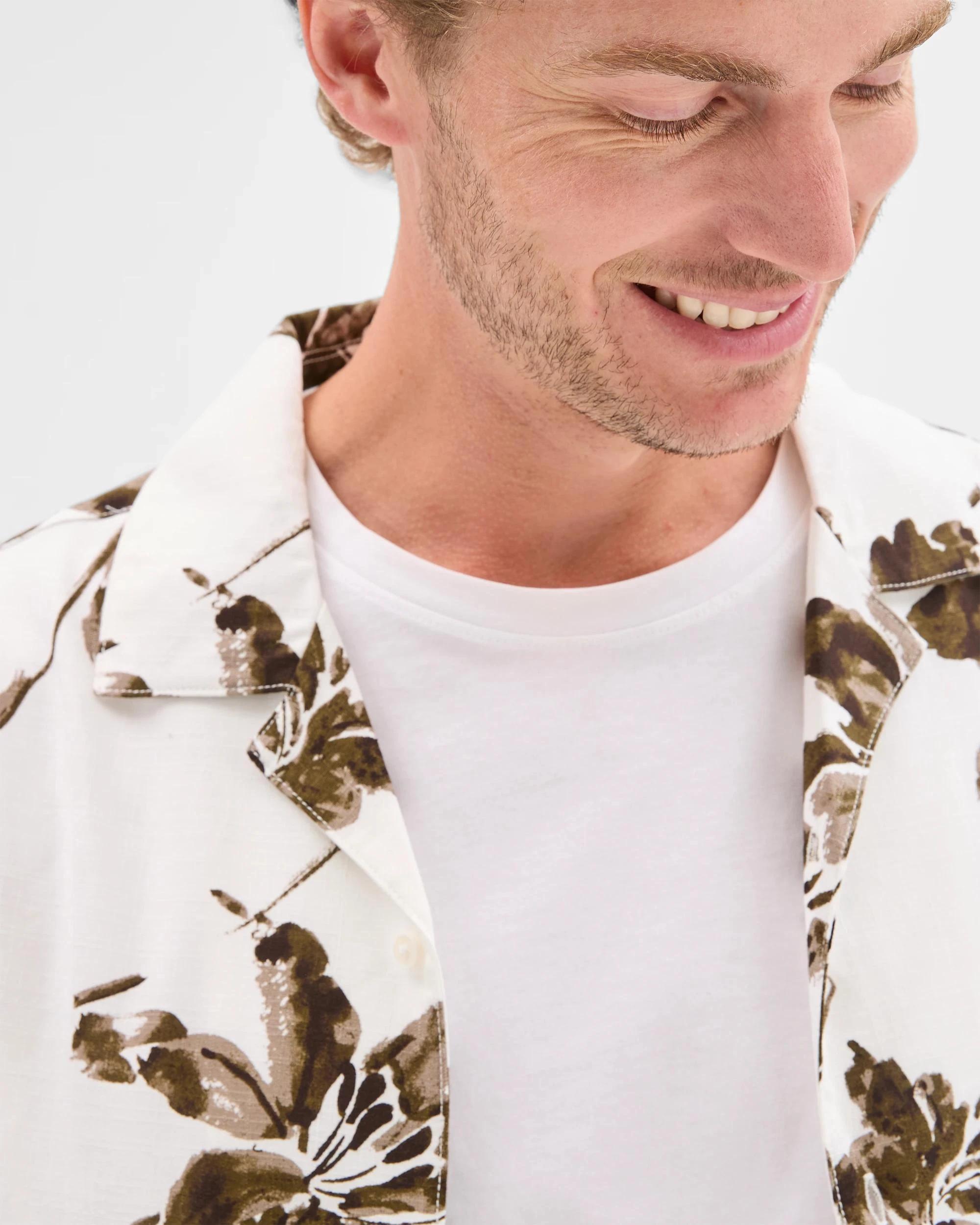 8 Preview Short Sleeve Resort Shirt NEUTRAL, 8 of 9