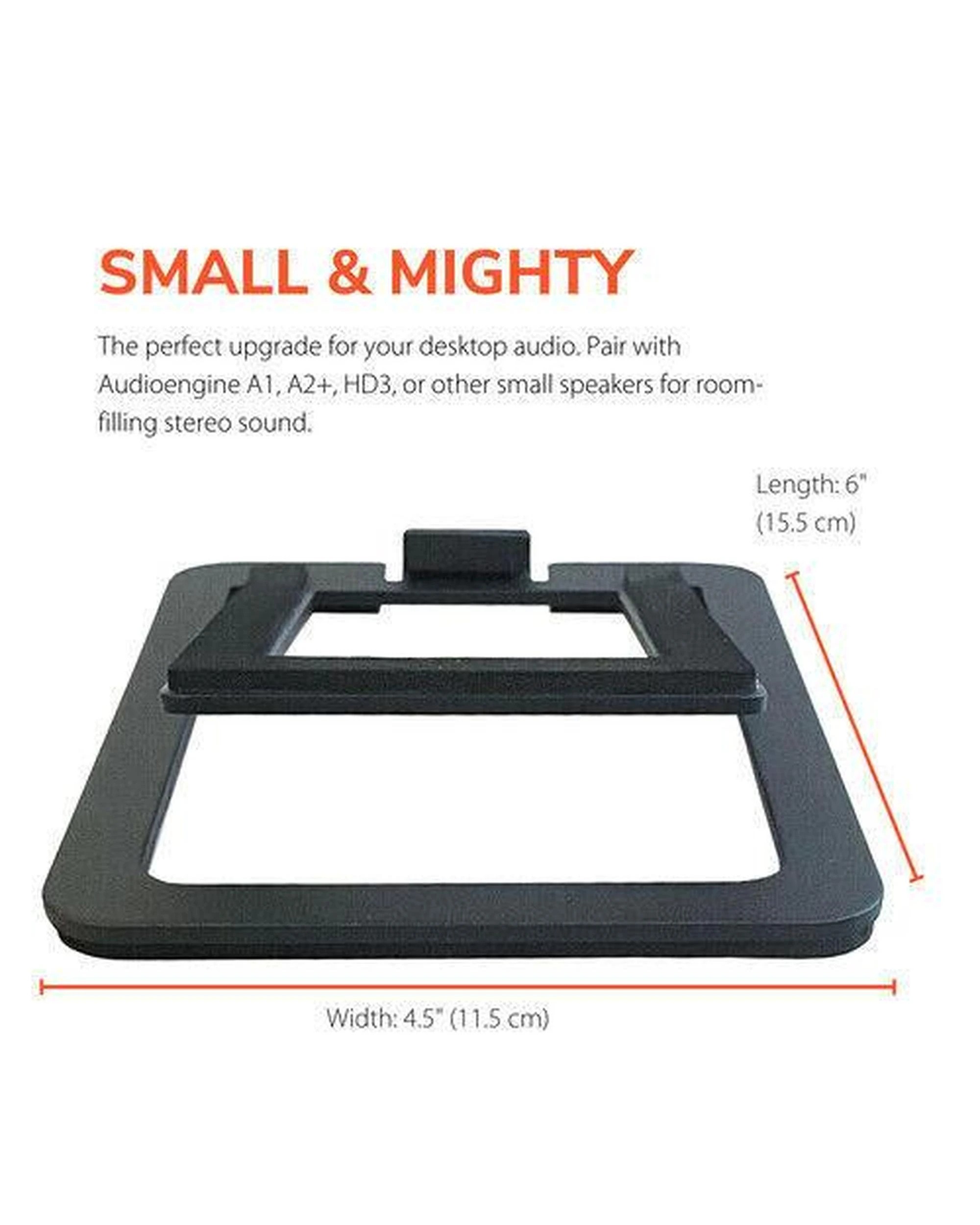 5 Audioengine Metal Desktop Speaker Stand Holder Tabletop For A1 A2 HD3 and HD4, 5 of 10