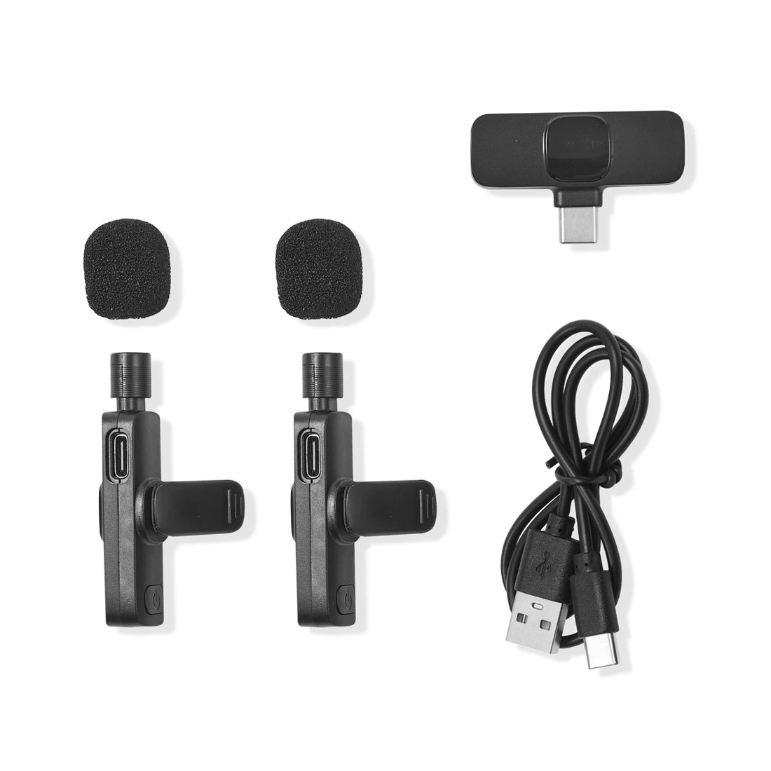 7 2 Pack Wireless Mini Microphones, 7 of 9