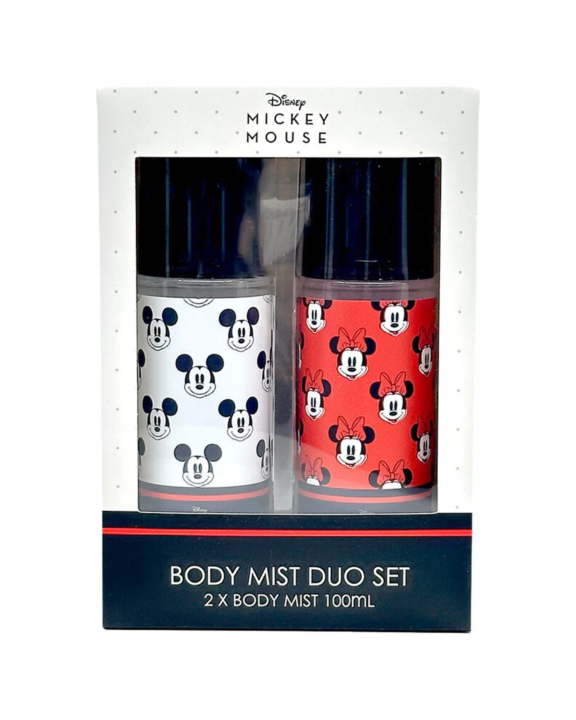 2 Disney 2PK Mickey Minnie Mouse Bath Body Mist Duo Set 100ml - Multi, 2 of 2