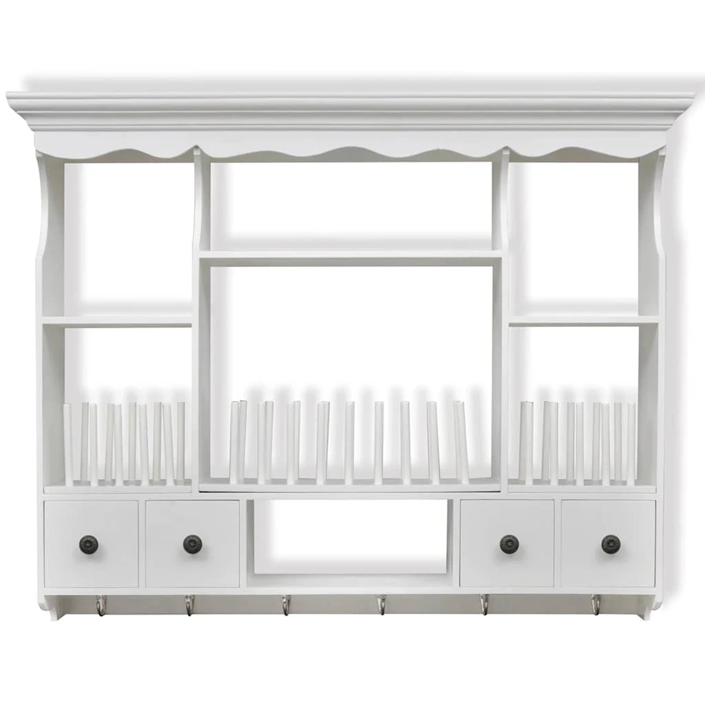 2 Vidaxl Cabinet Wooden Cabinet - White, 2 of 7