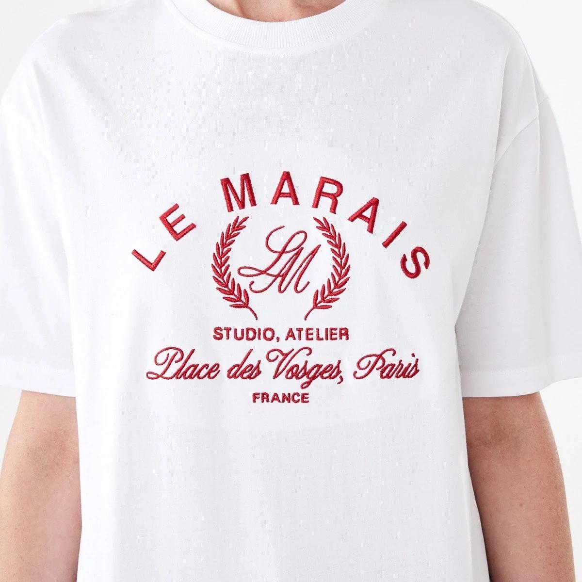 5 Short Sleeve Oversized Boyfriend T-shirt Le Marais, 5 of 5