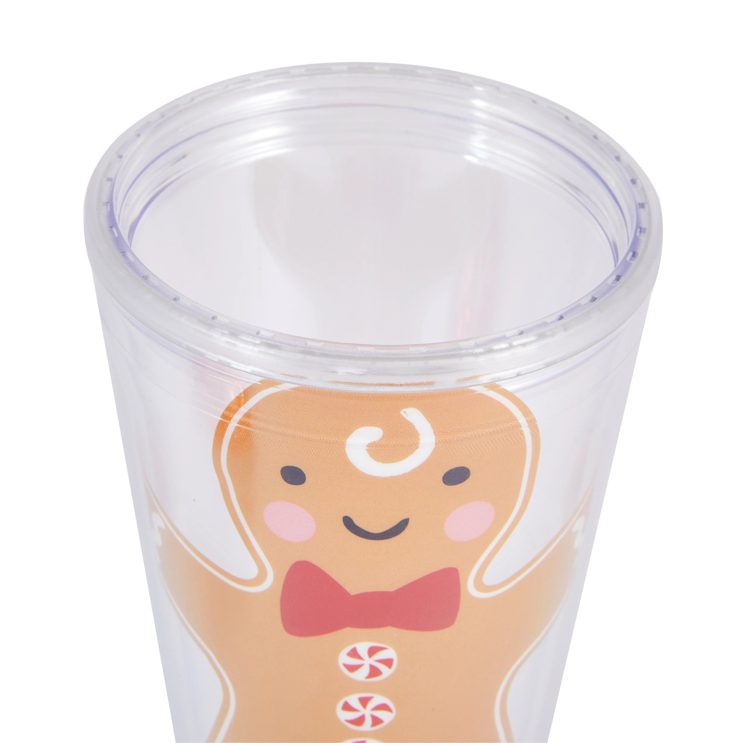 6 Double Wall Gingerbread Man Tumbler, 6 of 7