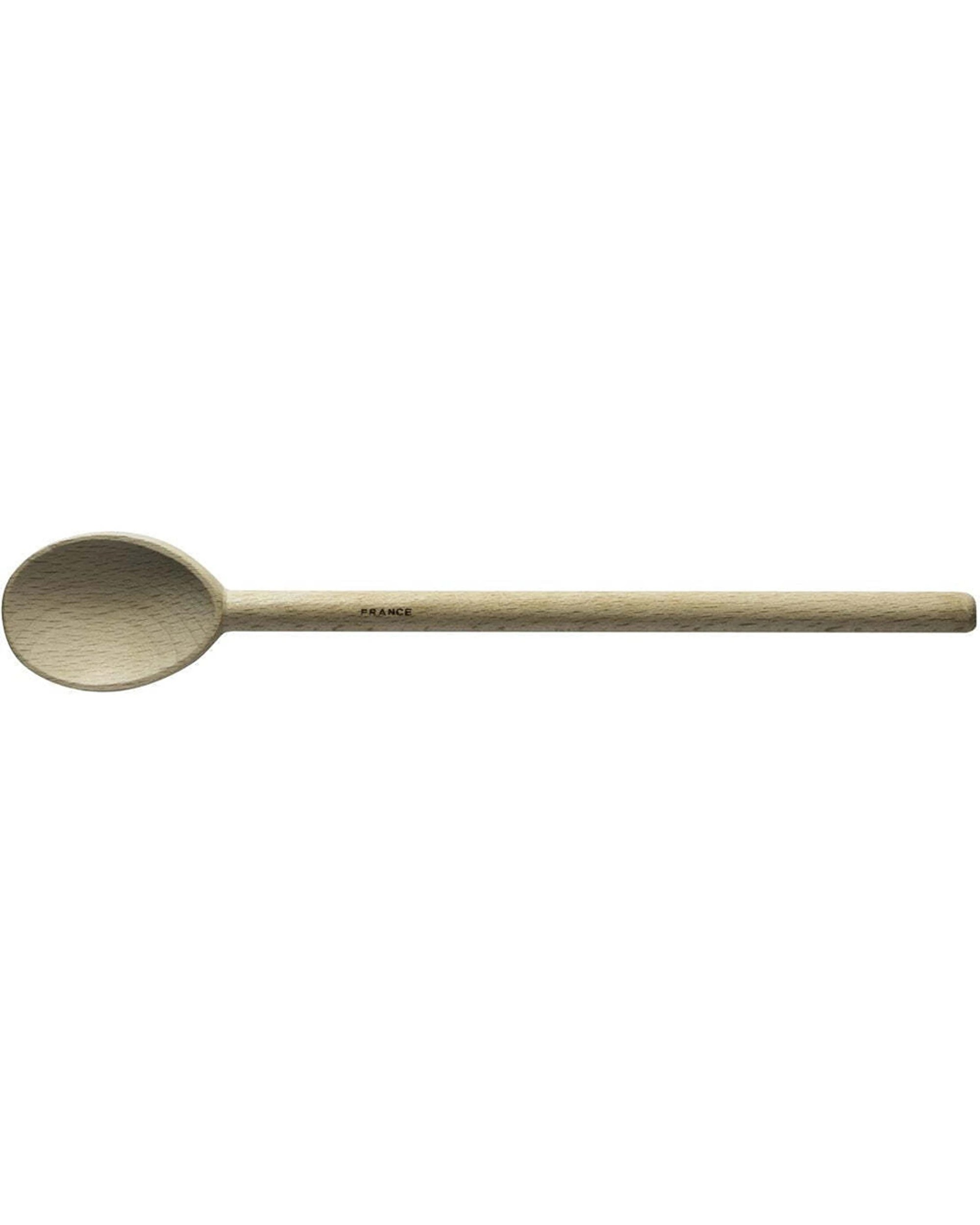 1 Avanti Regular Beechwood Spoon Non Slip Handle Safe For All Surfaces Utensil 30cm - Natural, 1 of 1
