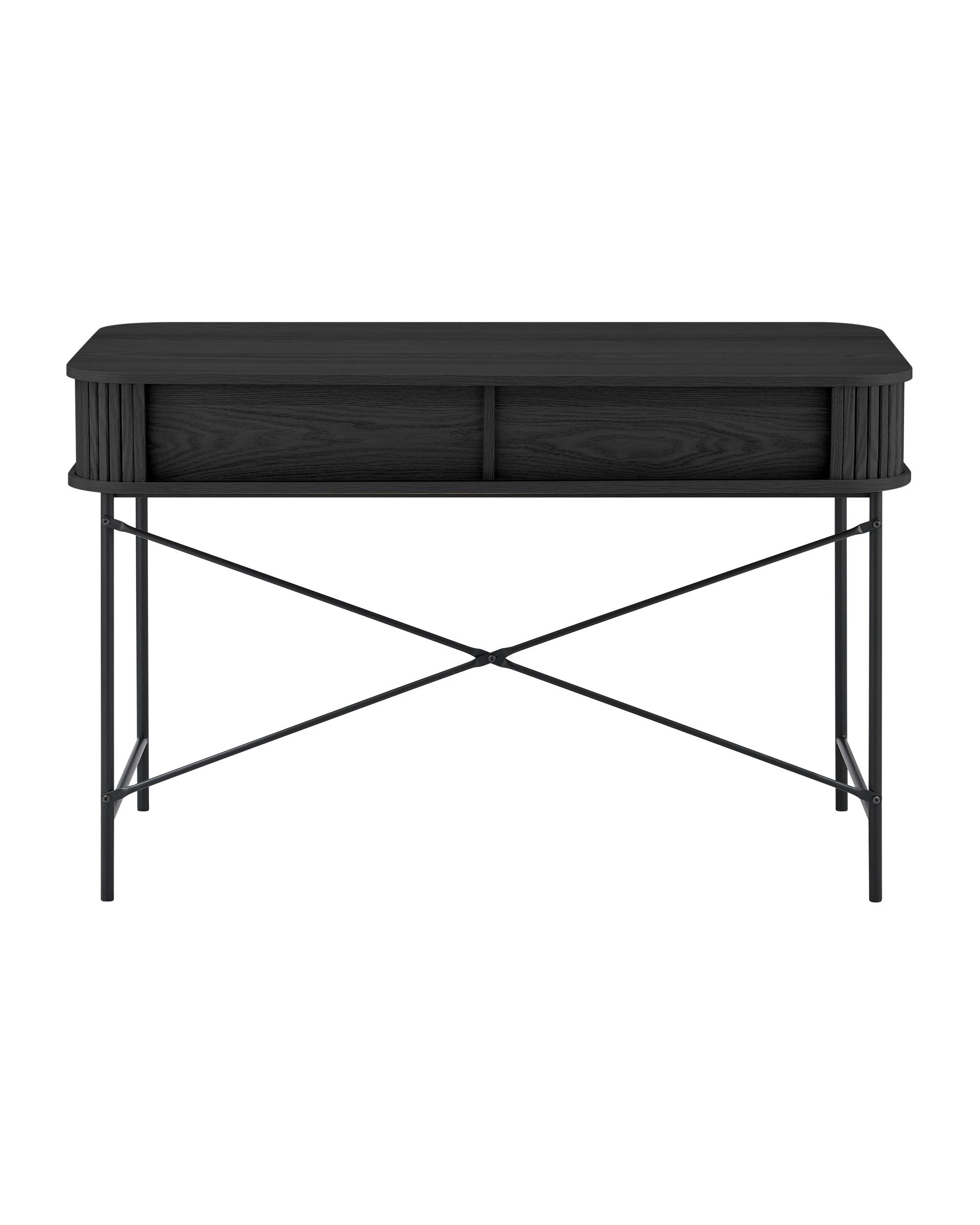 6 Kodu Desk Study Table 2 Doors 120W - Black, 6 of 9