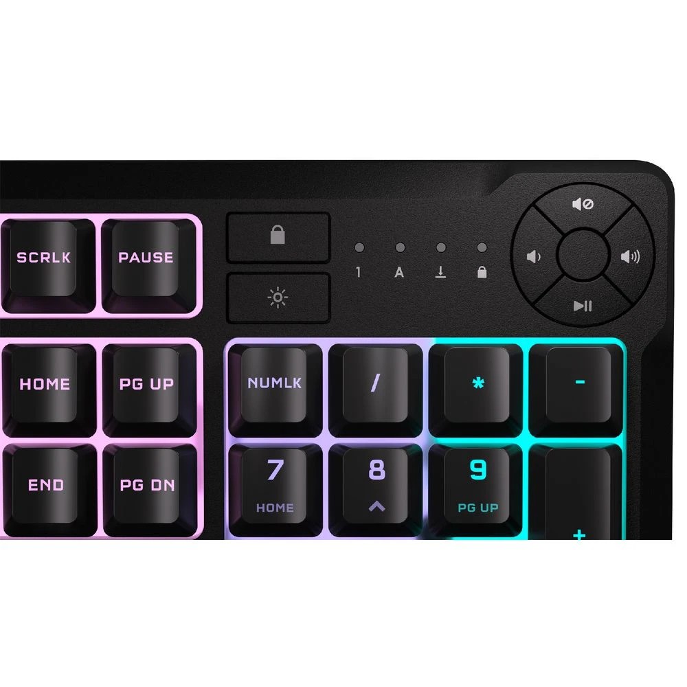 8 Corsair K55 CORE RGB Gaming Keyboard, 8 of 10