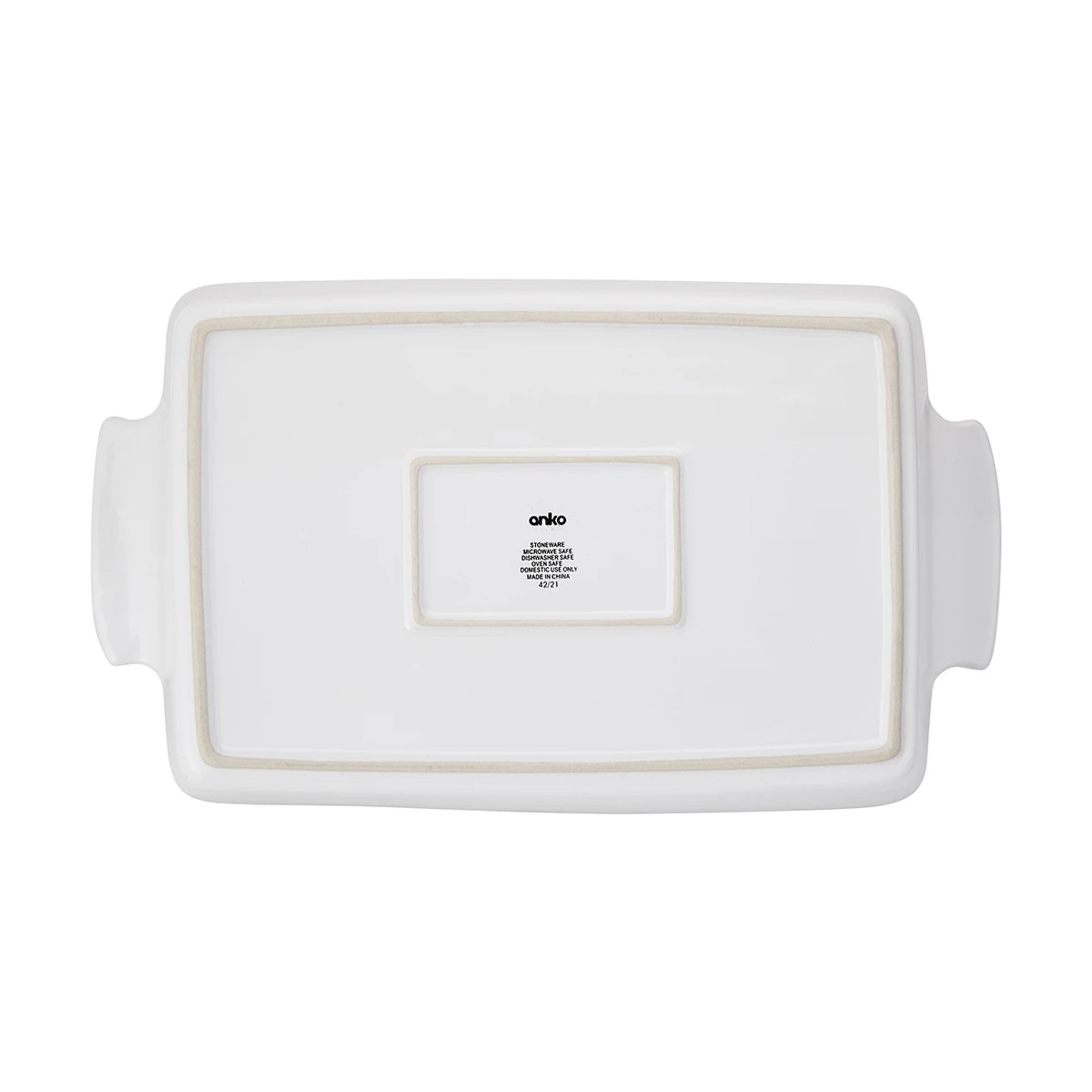 4 Rectangle Baker Tray - White, 4 of 7