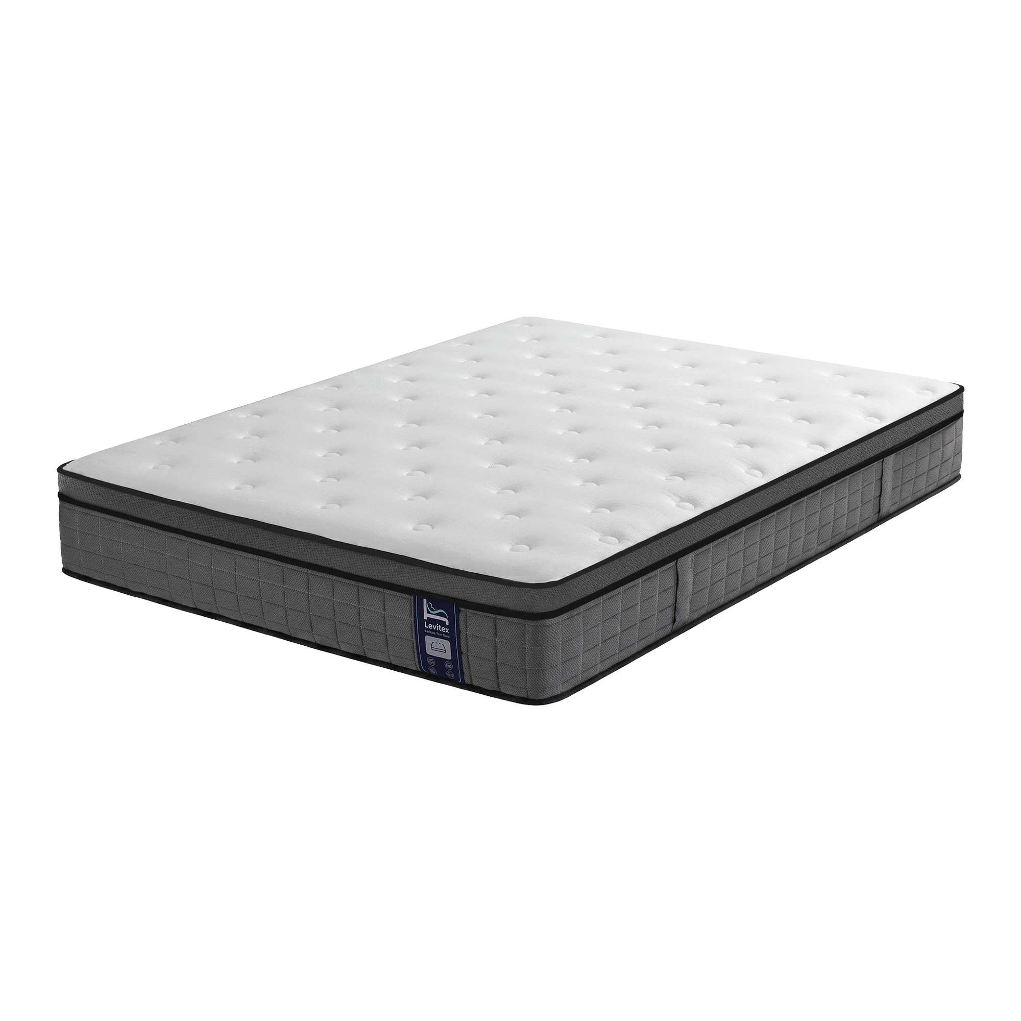 1 Levitex Mattress 5-Zone Pocket Spring Extra Edge Support 30CM - Double Bed - Multi, 1 of 10
