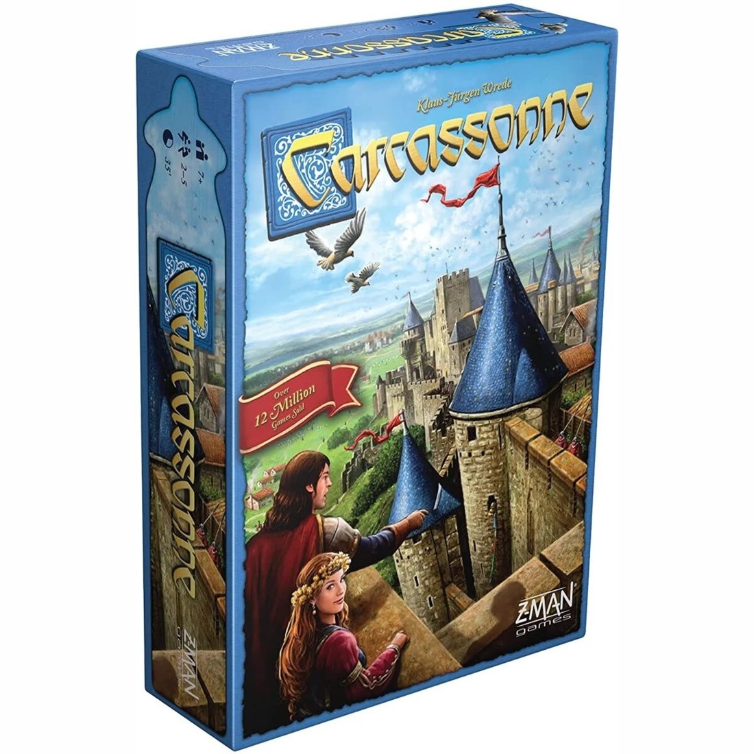 1 Z-Man Carcassonne Board Game, 1 of 3