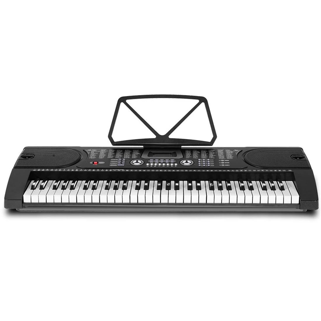 3 Alpha 61 Keys Electronic Piano Keyboard Digital Electric w/ Stand Beginner - Black, 3 of 6