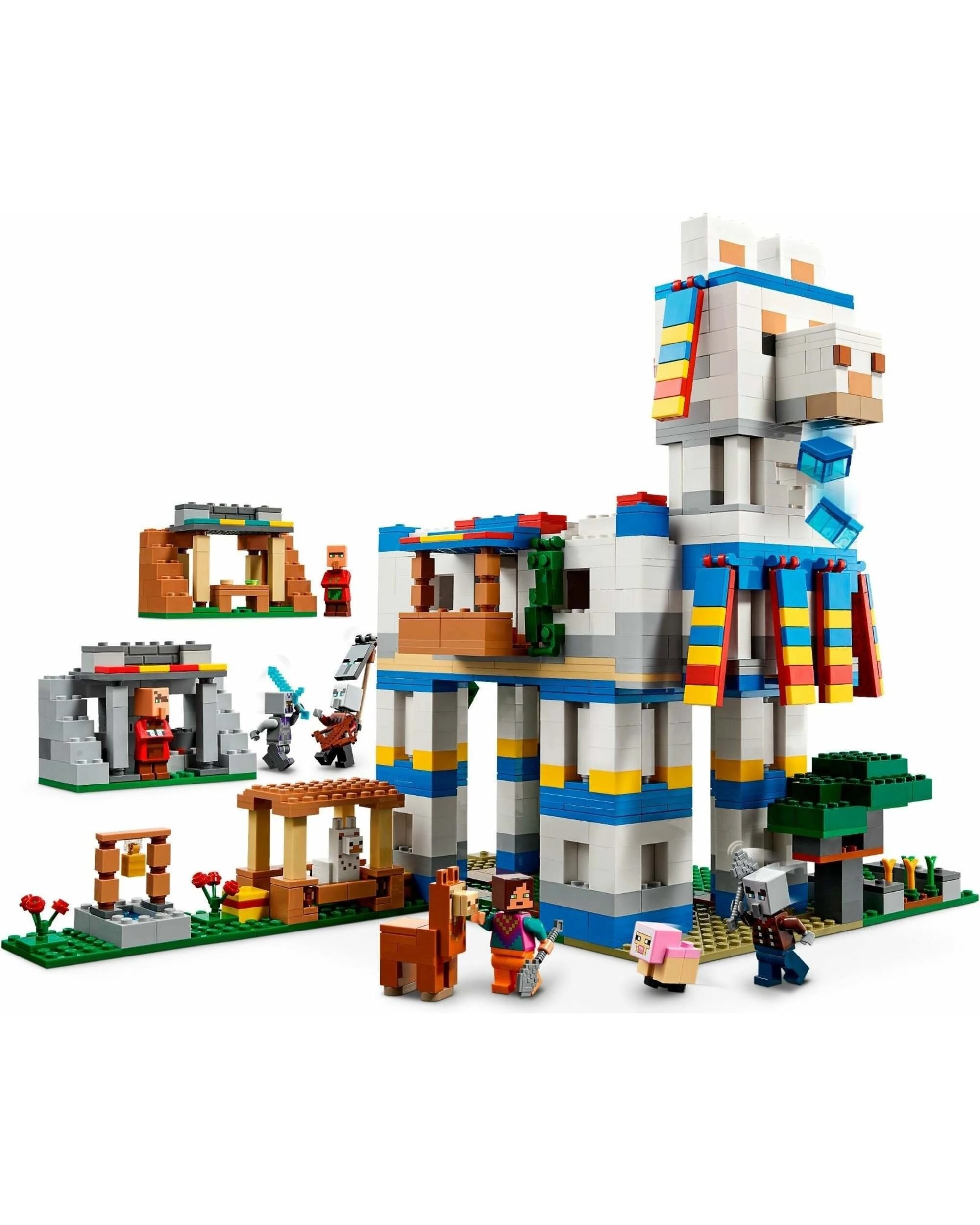 2 LEGO 21188 Minecraft The Llama Village Playset, 2 of 5