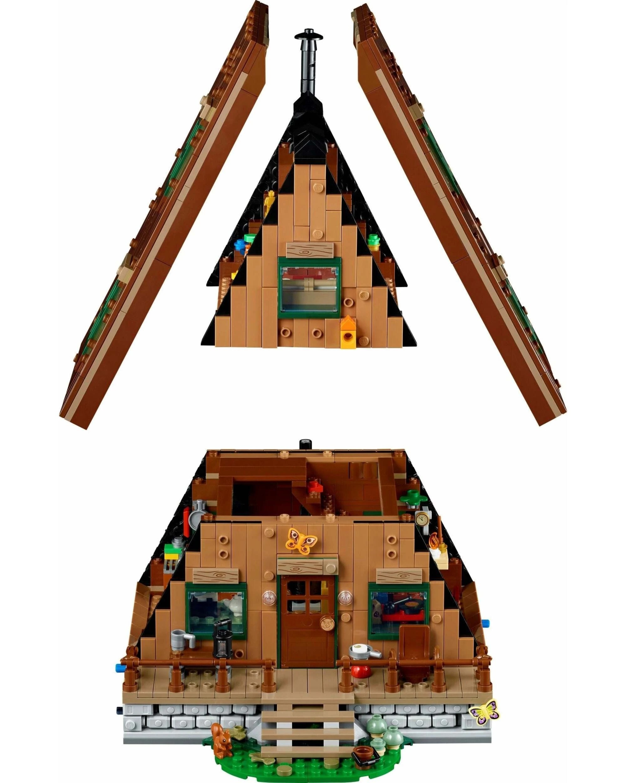 2 LEGO Ideas Series 21338 A-Frame Cabin, 2 of 5