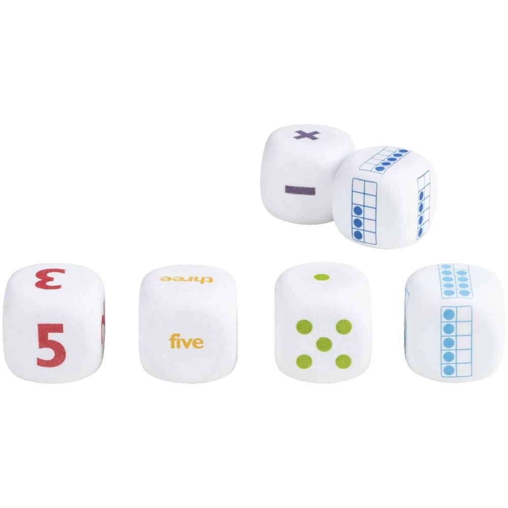 3 Studymate Giant Number Dice 6 Pack, 3 of 5