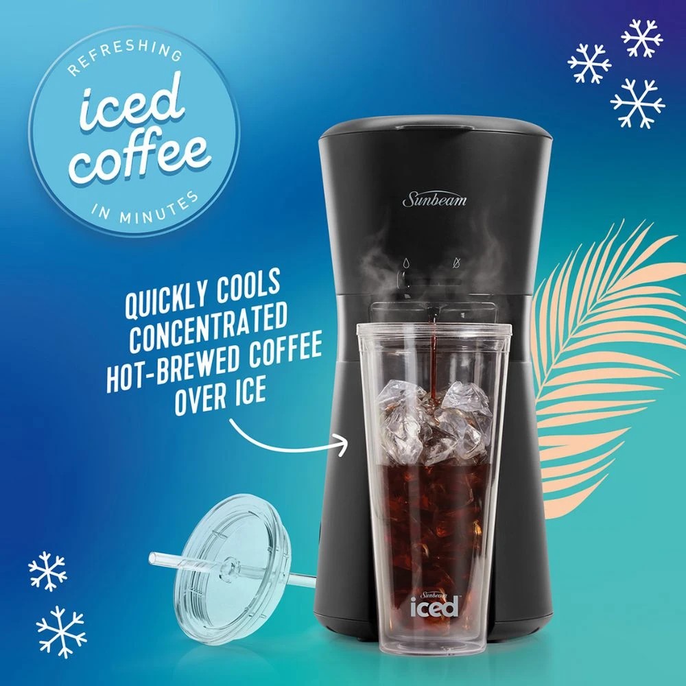 5 Sunbeam Iced Coffee Maker Black, 5 of 9