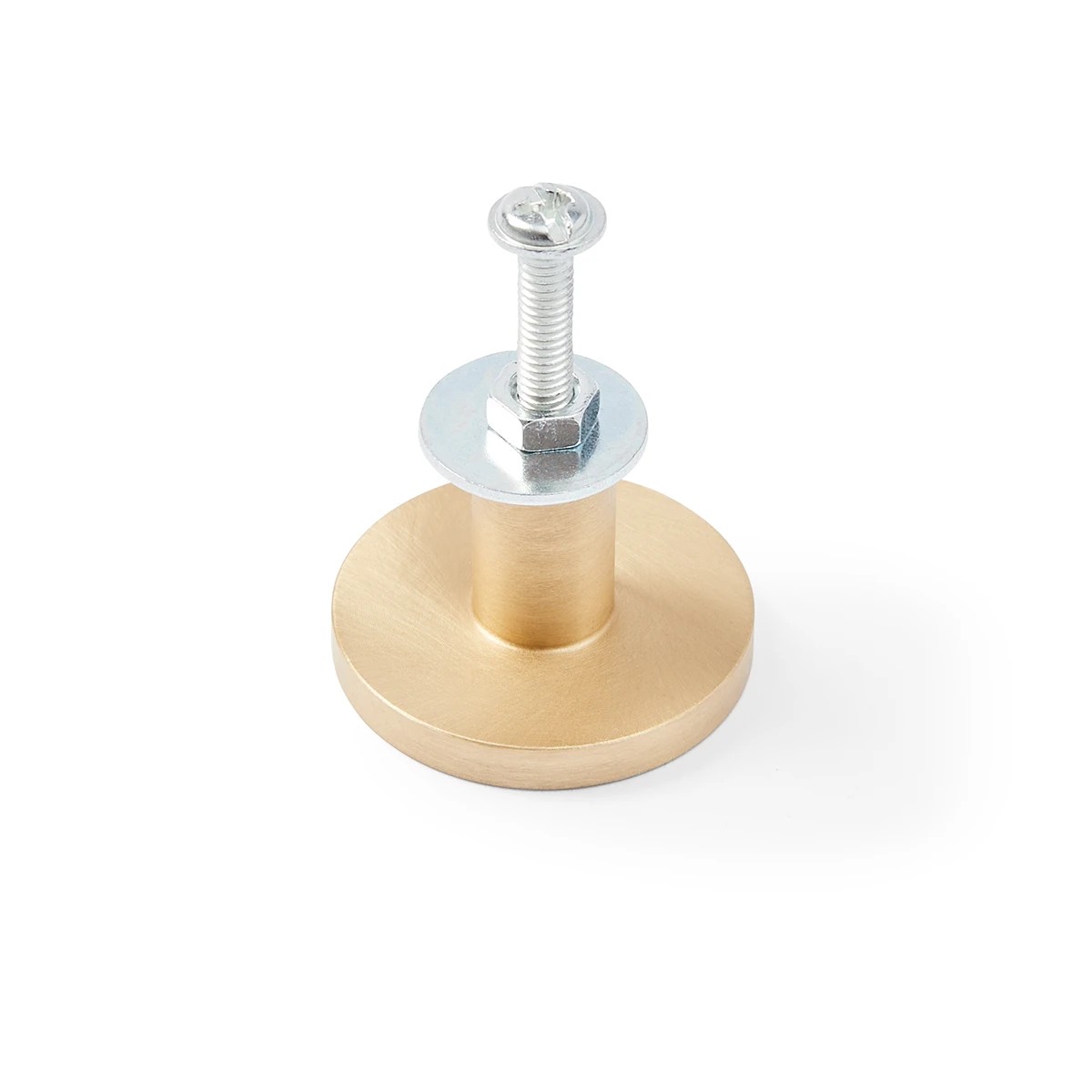 9 2 Pack Brushed Brass Handles, 9 of 11