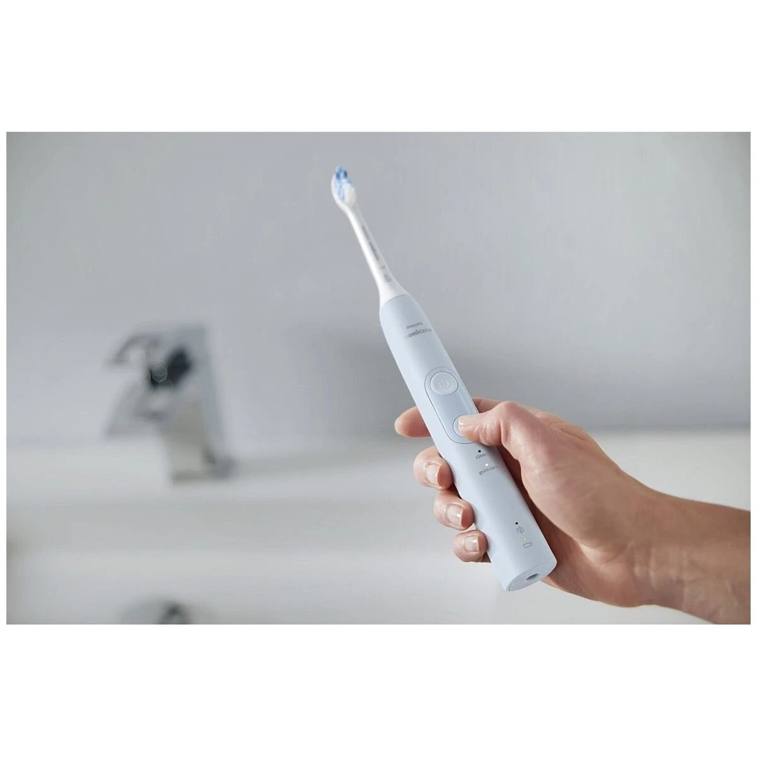 4 Philips Sonicare ProtectiveClean Gum Health Electric Toothbrush Light blue, 4 of 4