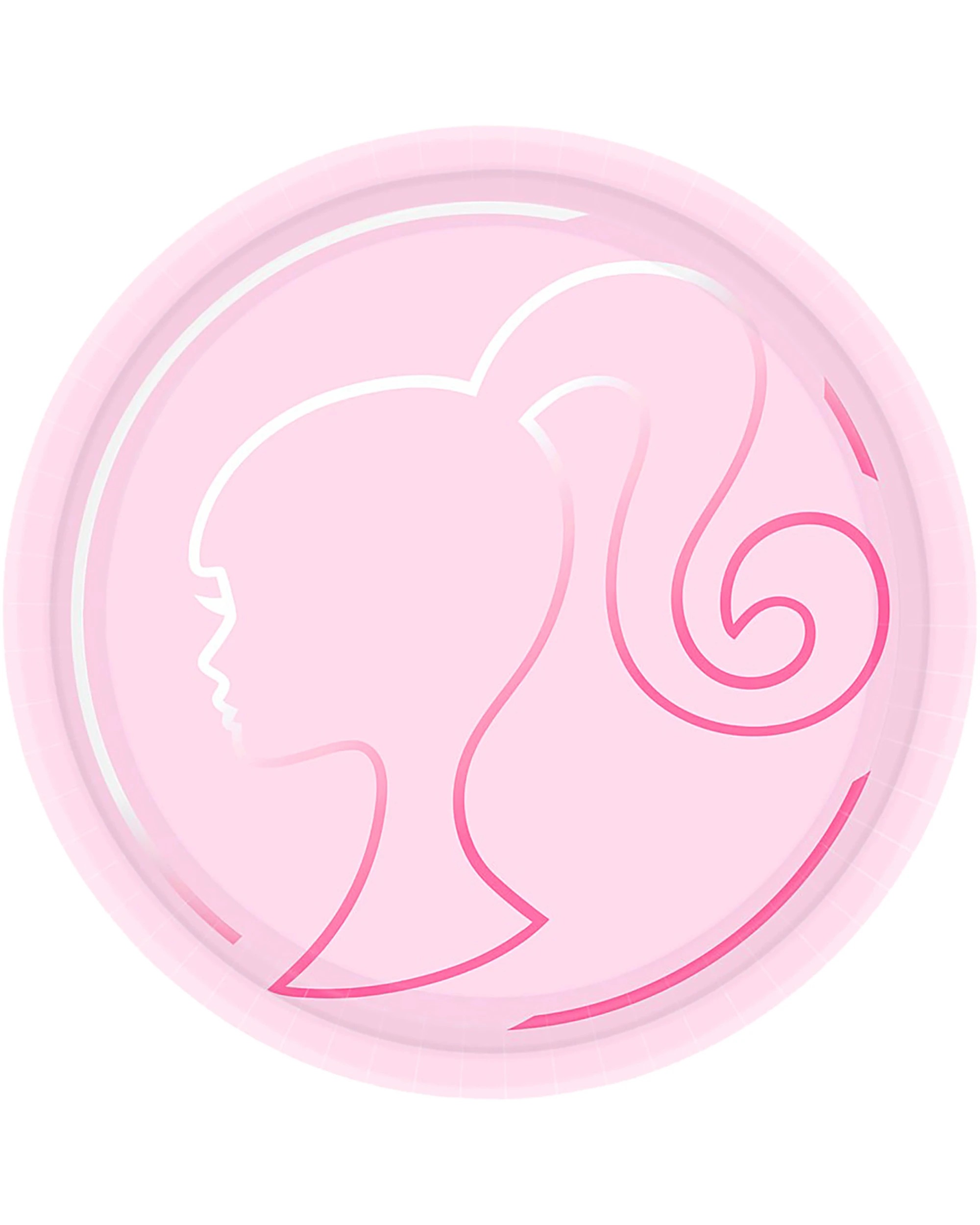 1 Barbie Barbie Large Paper Plates Pack of 8, 1 of 1