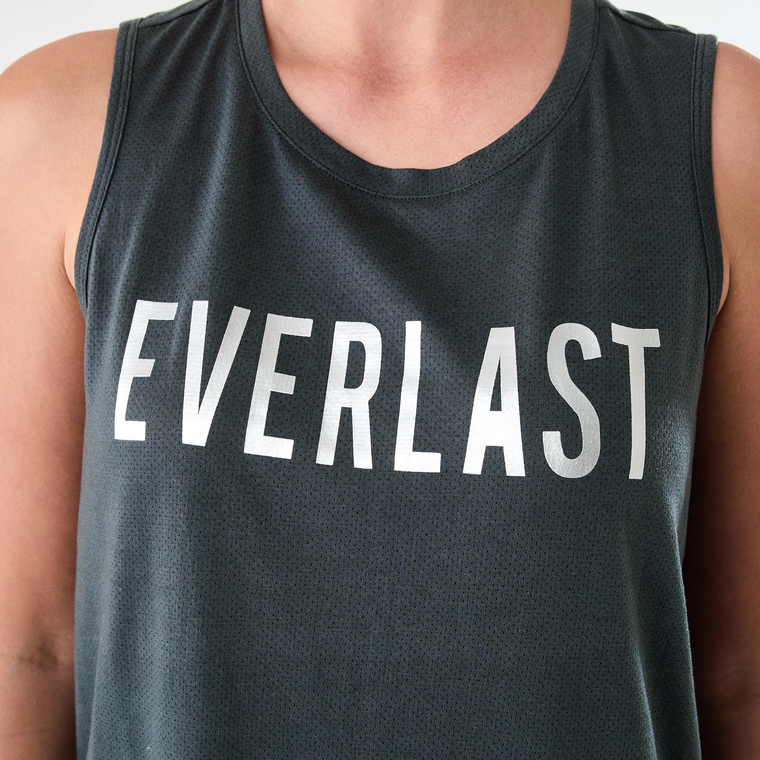 5 Everlast Womens Keyhole Tank EVERLAST COLLEGIATE CHARCOAL, 5 of 6