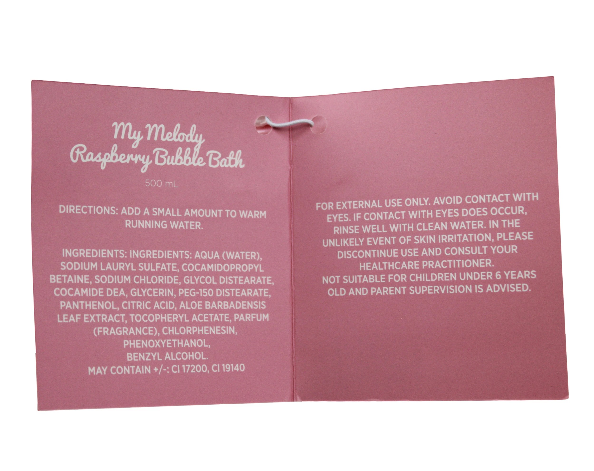 3 My Melody Bubble Bath 500ml - Raspberry Scented, 3 of 4