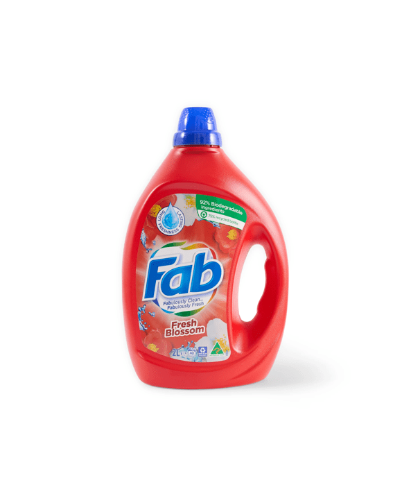 Fab Fresh Blossom Liquid Laundry Washing Detergent 2L