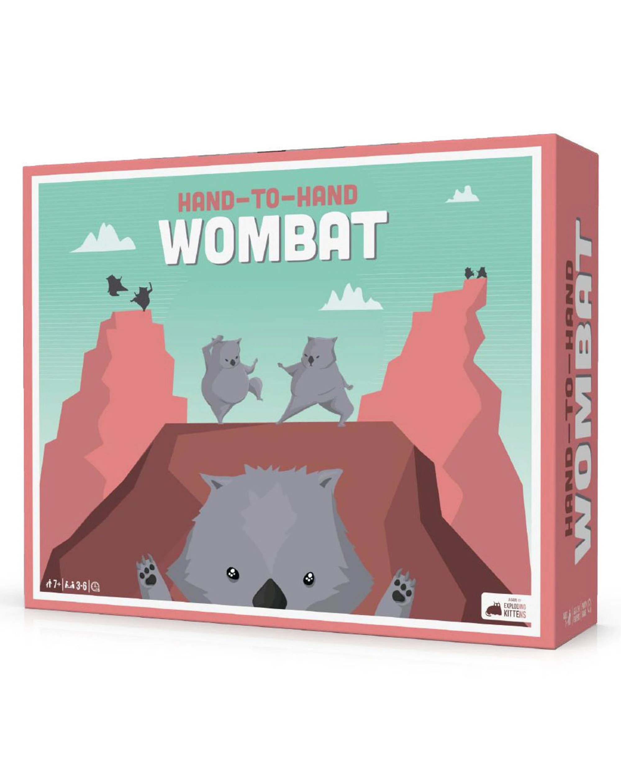 1 Exploding Kittens LLC Hand To Hand Wombat Board Game, 1 of 3