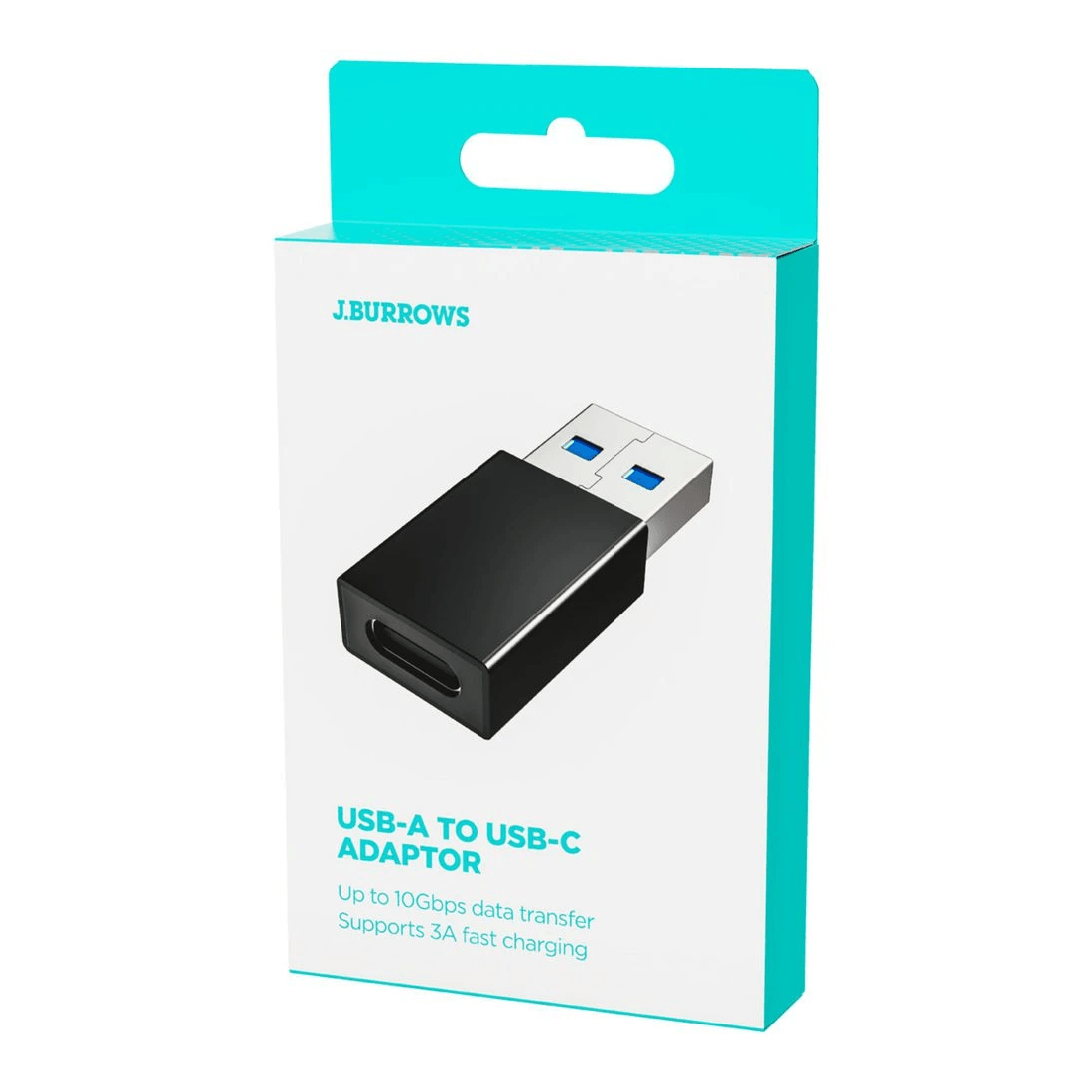 3 J.Burrows USB-A to USB-C Compact Adapter, 3 of 4
