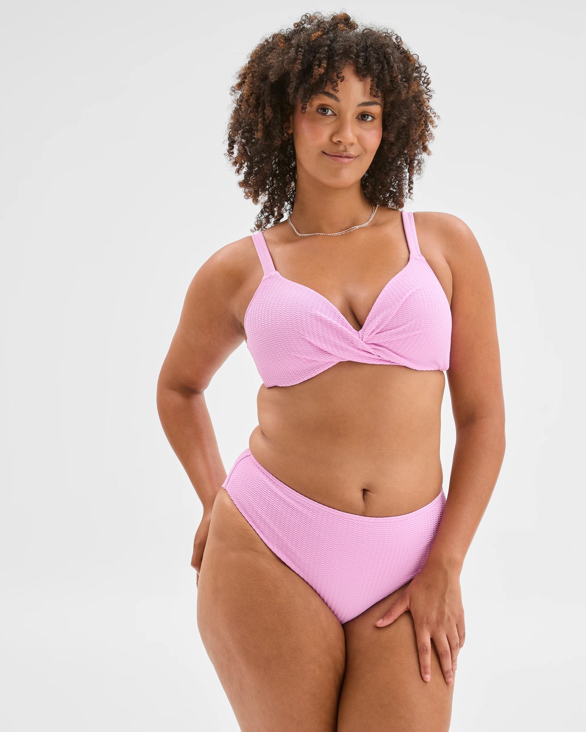 9 Target Woman Resort Crinkle High Waisted High Cut Bikini Briefs ORCHID, 9 of 9