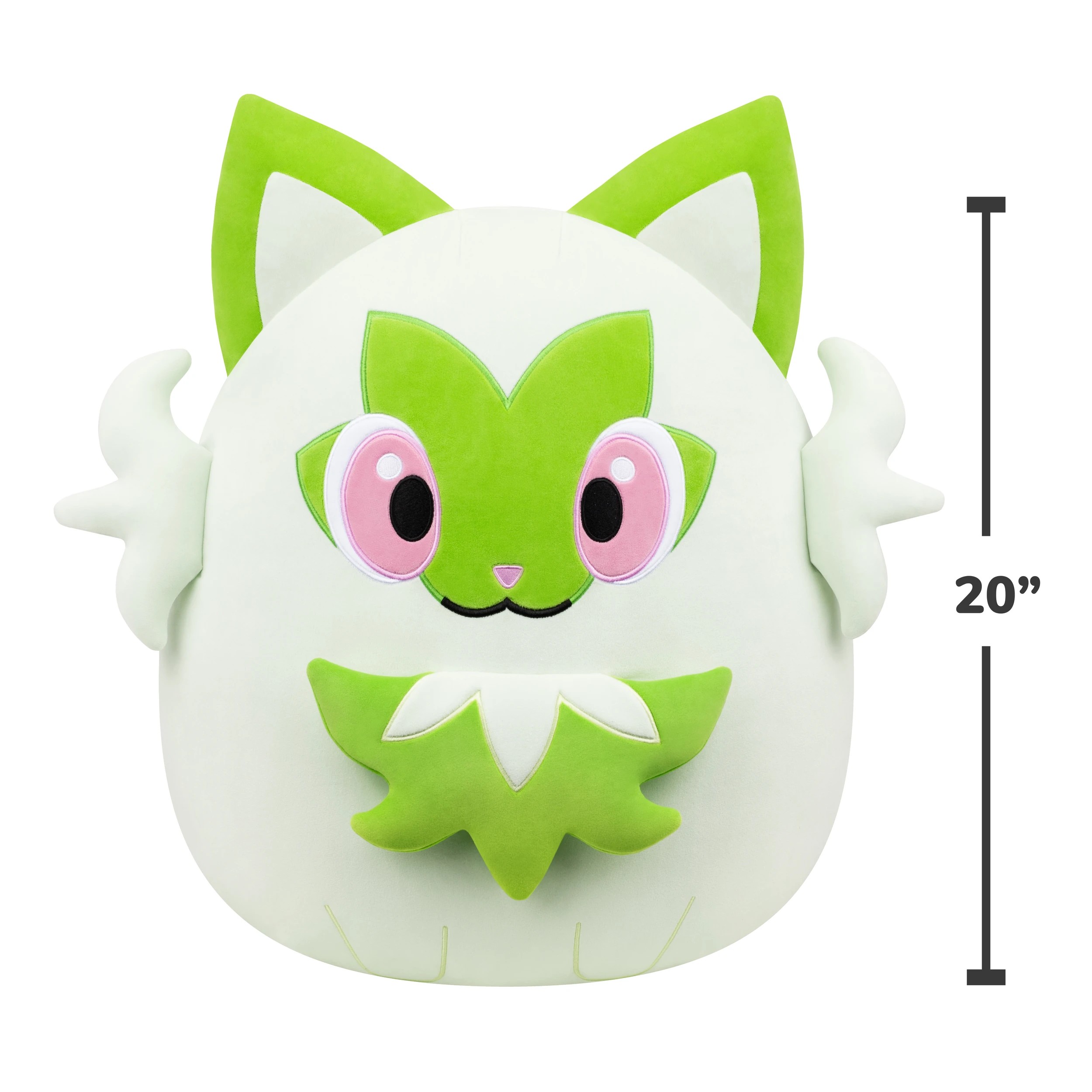 4 Squishmallows Pokemon Sprigatito 50cm Plush, 4 of 4