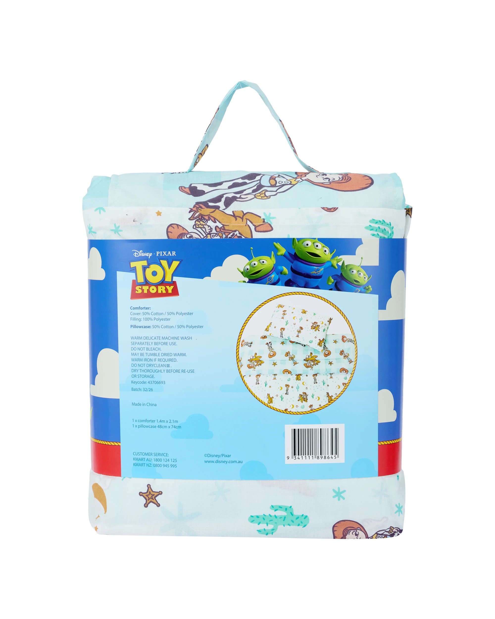 10 Disney Pixar Toy Story Comforter Set - Single Bed, 10 of 10