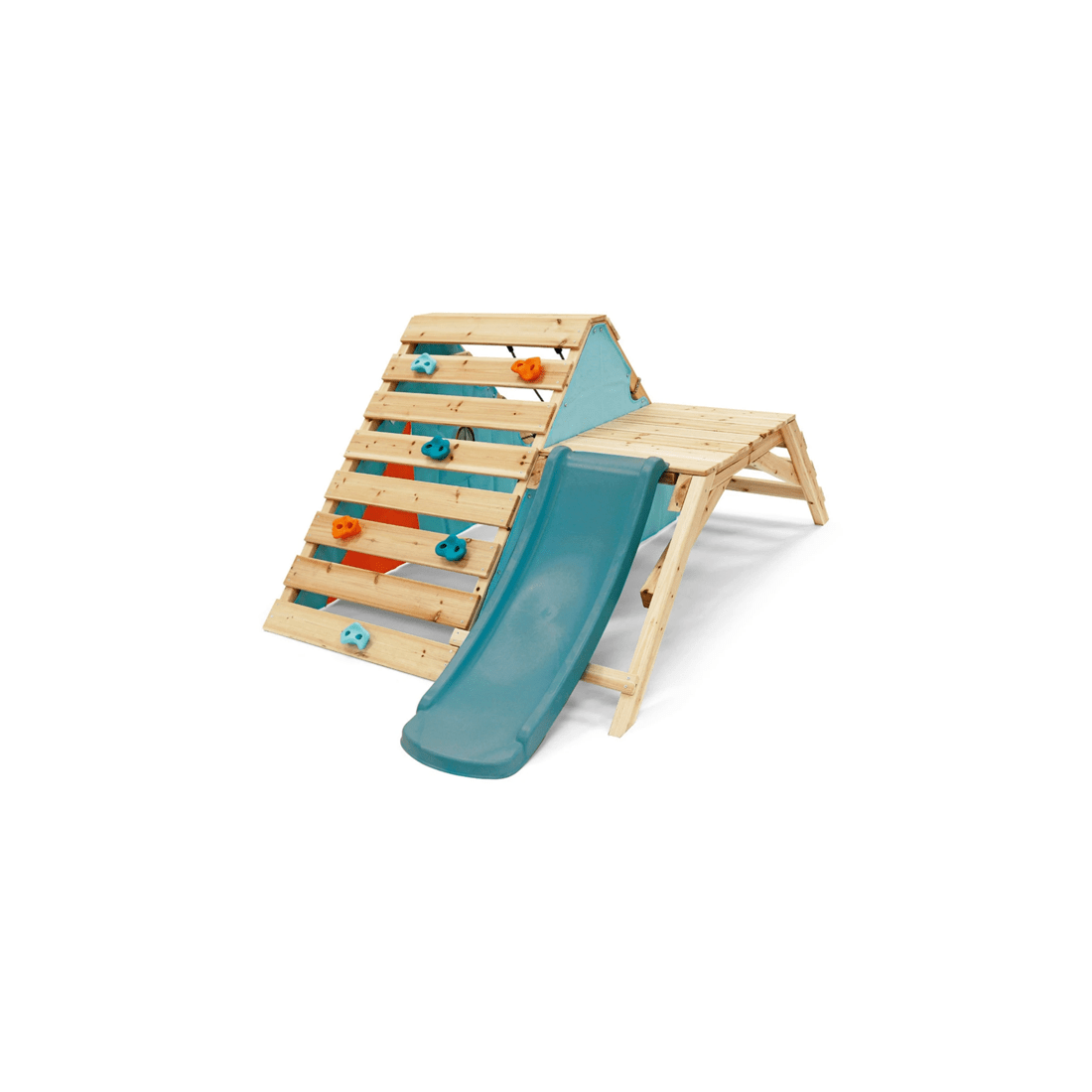 2 Plum Play Au My First Wooden Playcentre Toddler Climbing Frame With Slide
 - Multi, 2 of 6