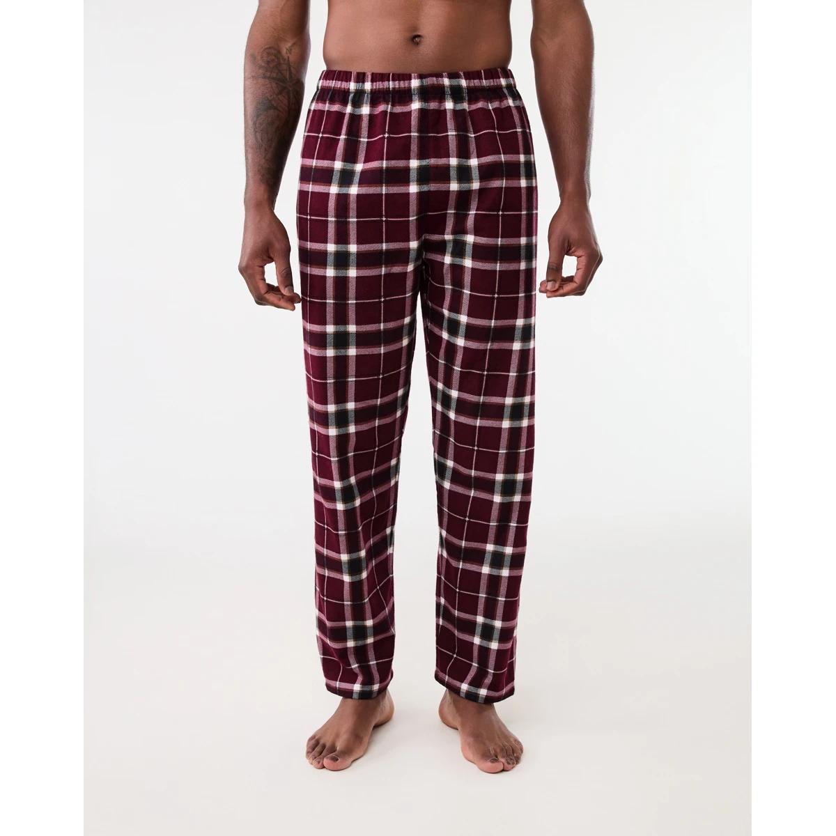 1 Flannel Sleep Pants Red Check, 1 of 5