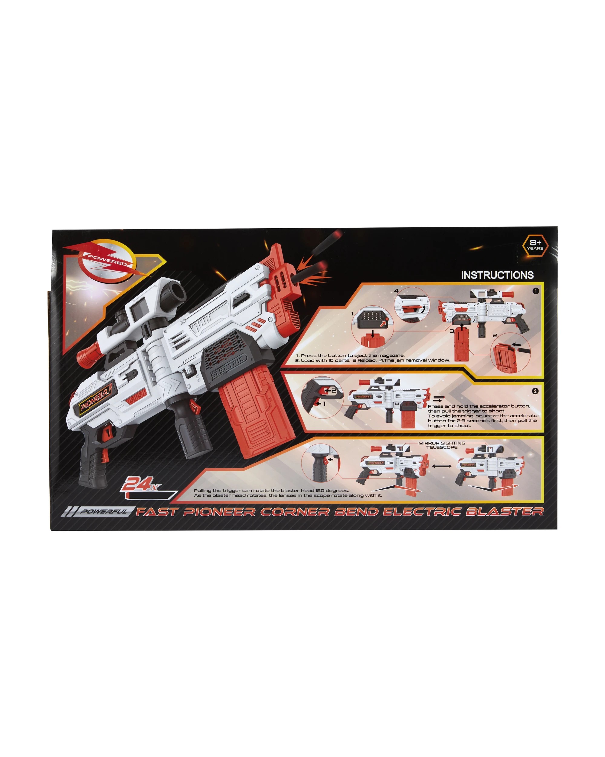 10 Fast Pioneer Corner Bend Electric Blaster, 10 of 10