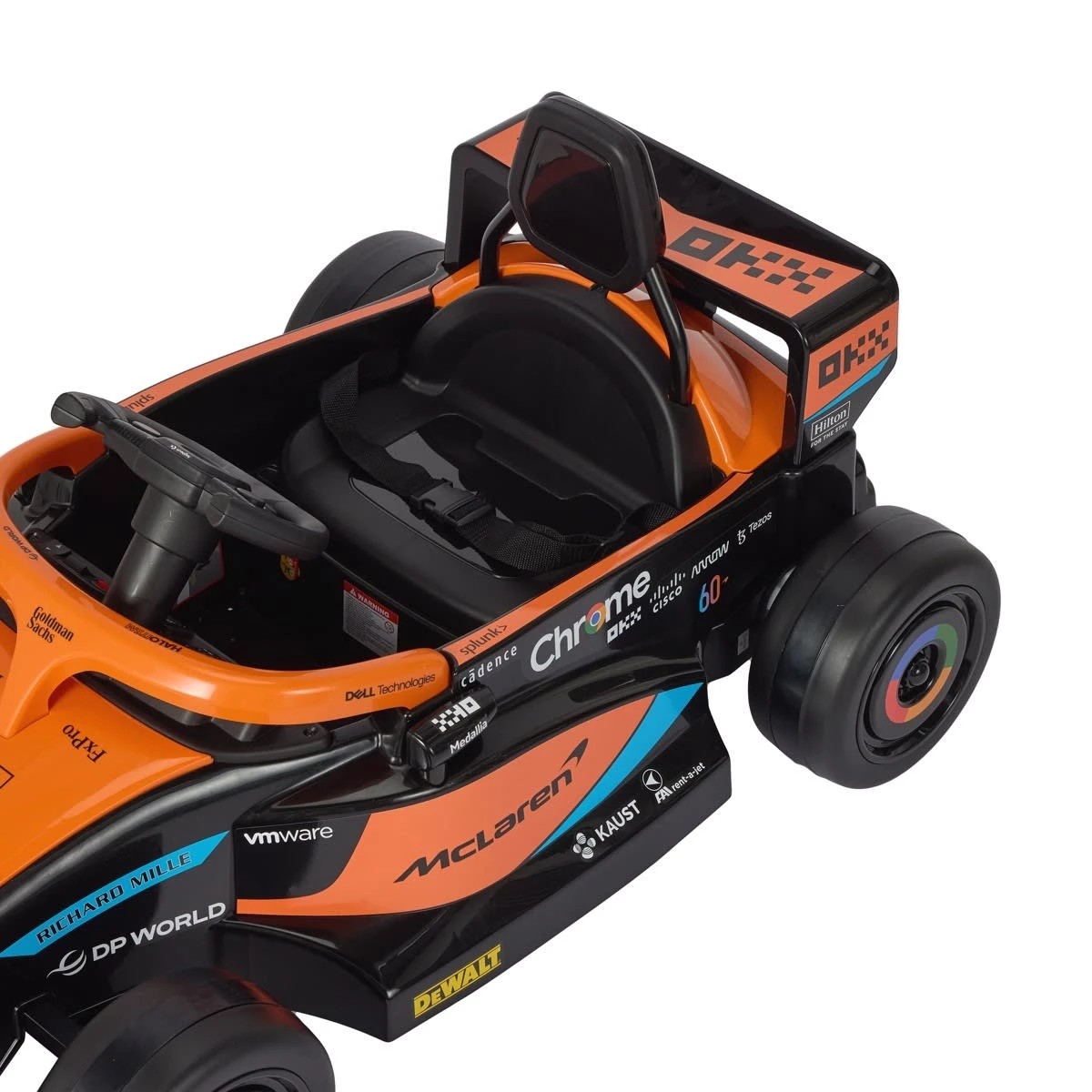 6 12V McLaren Formula 1 Team MCL60 Electric Ride On, 6 of 10