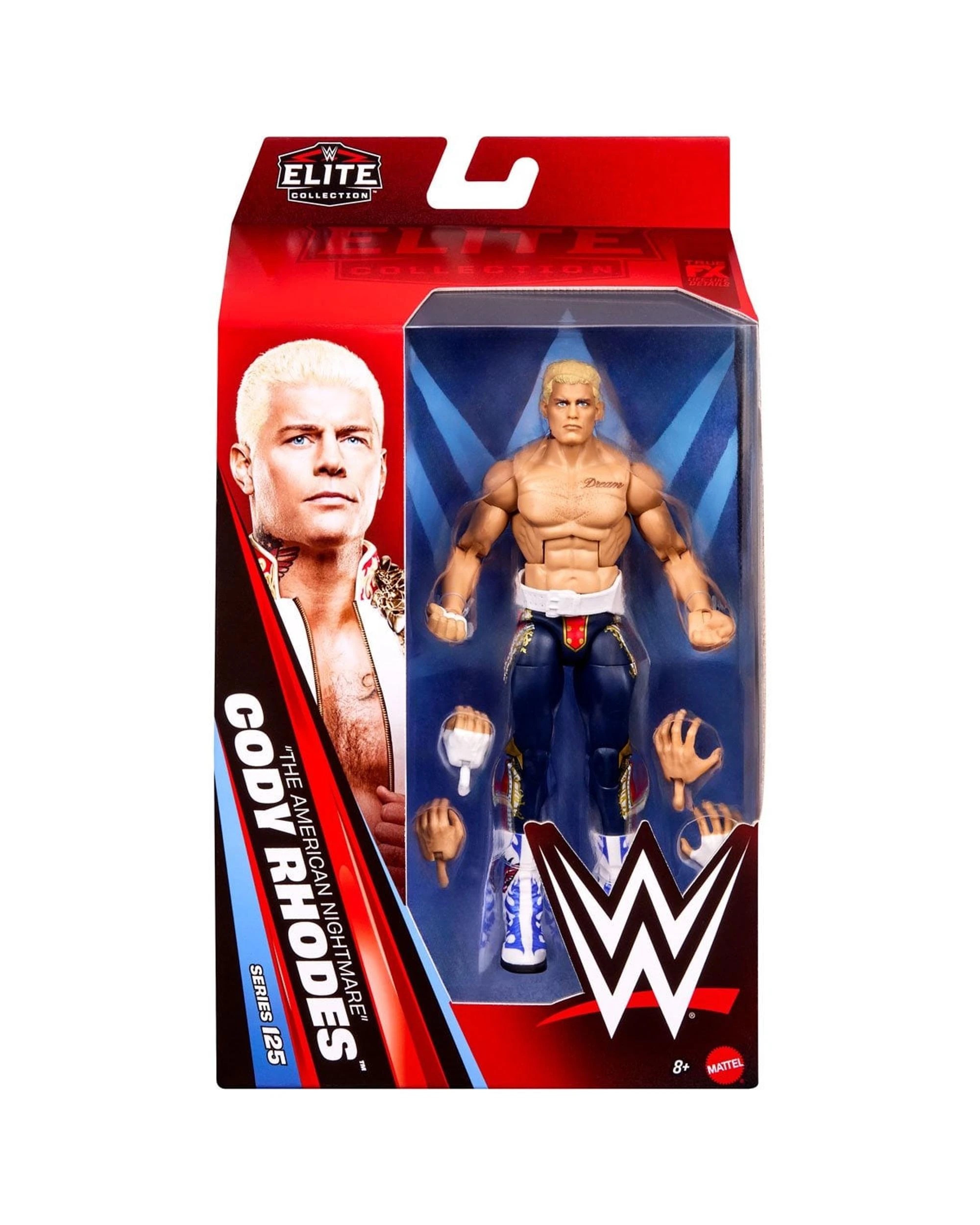 1 WWE Elite Collection Series 125 "The American Nightmare" Cody Rhodes Action Figure, 1 of 7