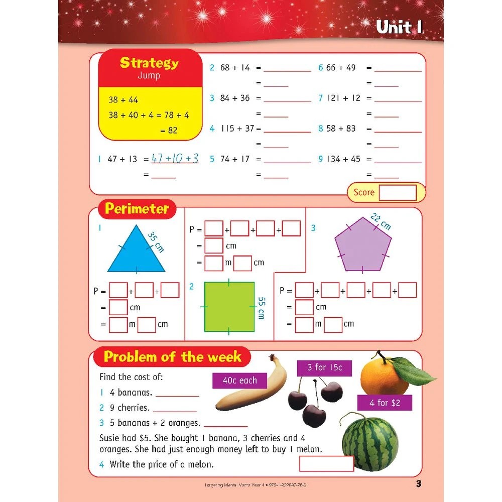 4 Targeting Mental Math Year 4 2022 Edition, 4 of 10