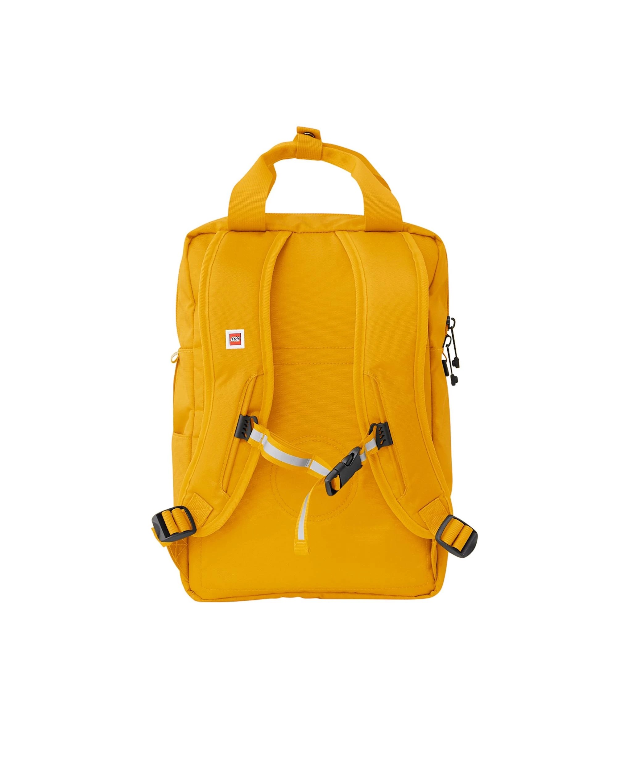 6 LEGO Brick 2x2 Bright Yellow Backpack, 6 of 6