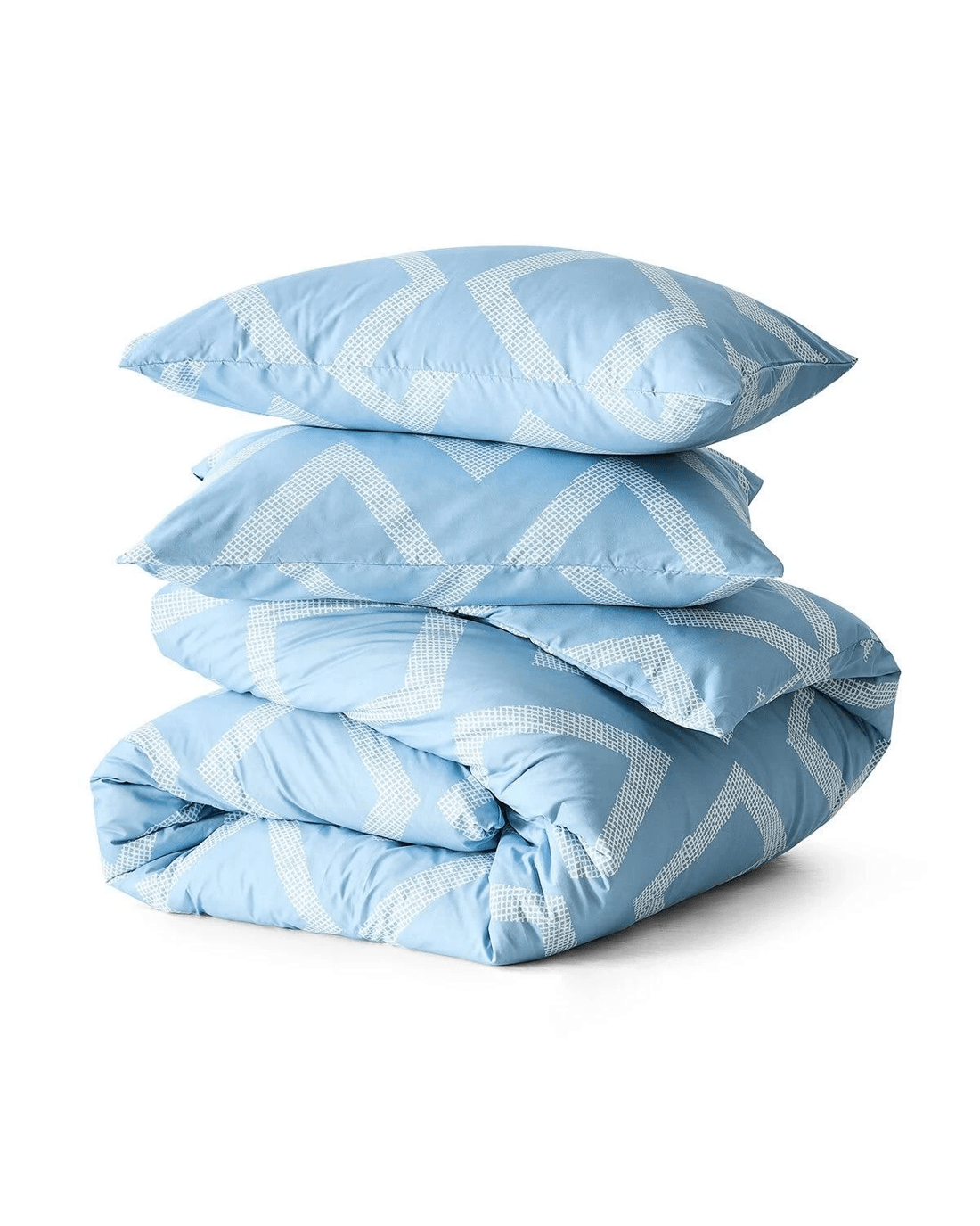 5 Jude Quilt Cover Set - Queen Bed, Blue, 5 of 6