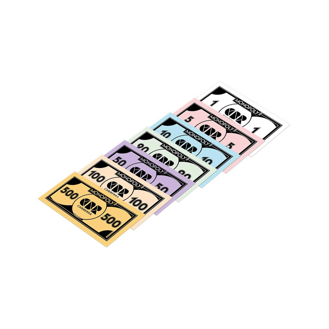 3 Winning Moves Monopoly Canberra Edition Board Game, 3 of 6