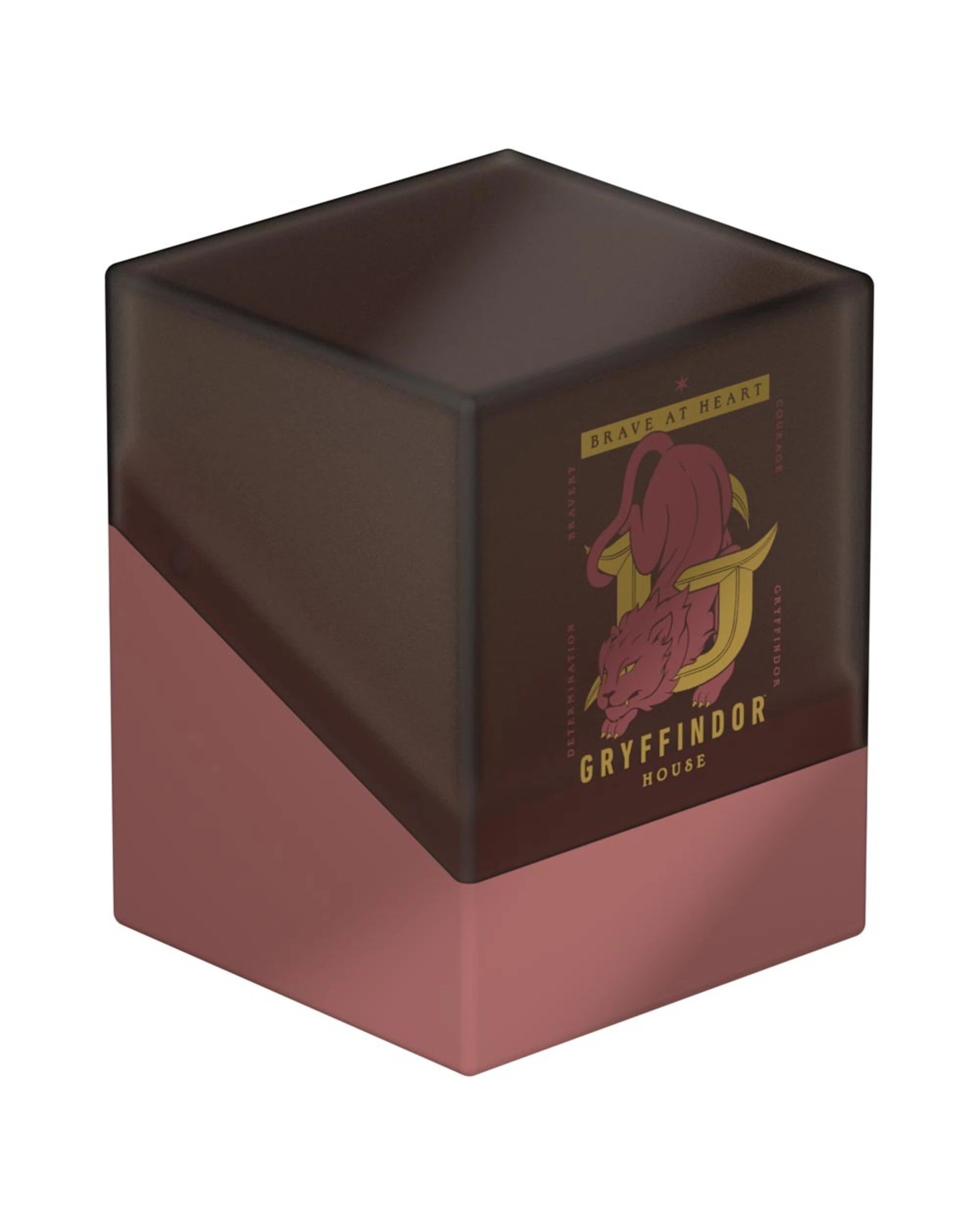 1 Ultimate Guard - Harry Potter "4 Houses" Boulder 100+ Deck Box - Gryffindor, 1 of 5